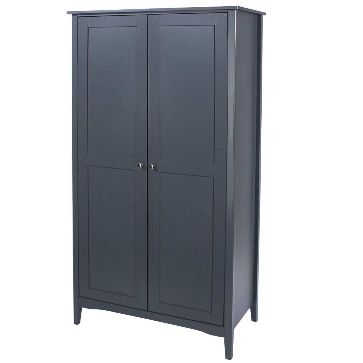 CATFORD 2 Door Wardrobe Blue - 94.5cm