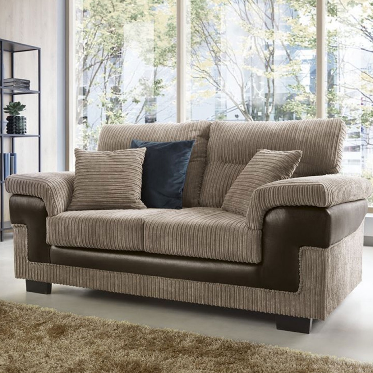 Nathaniel 2 Seater Sofa - Brown