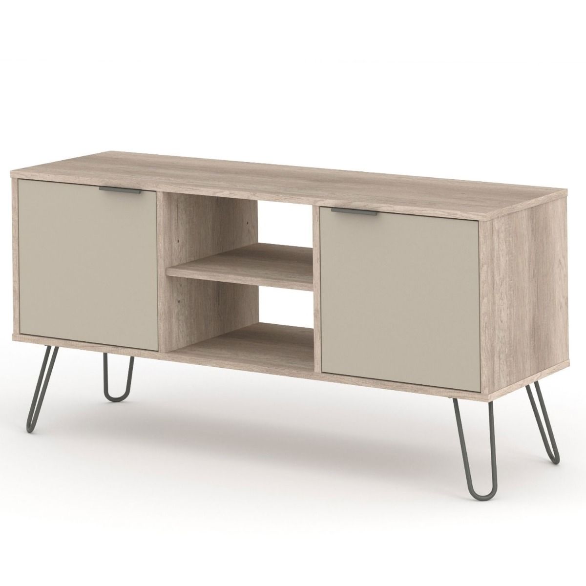 Augusta Driftwood 2 Door Flat Screen TV Unit
