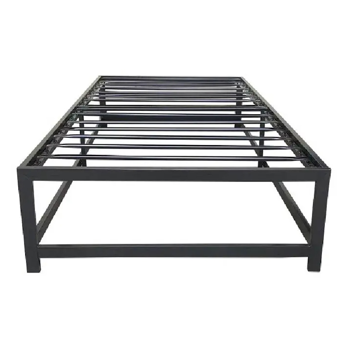 Single Bed - MARCUS Metal Bed Black 3ft