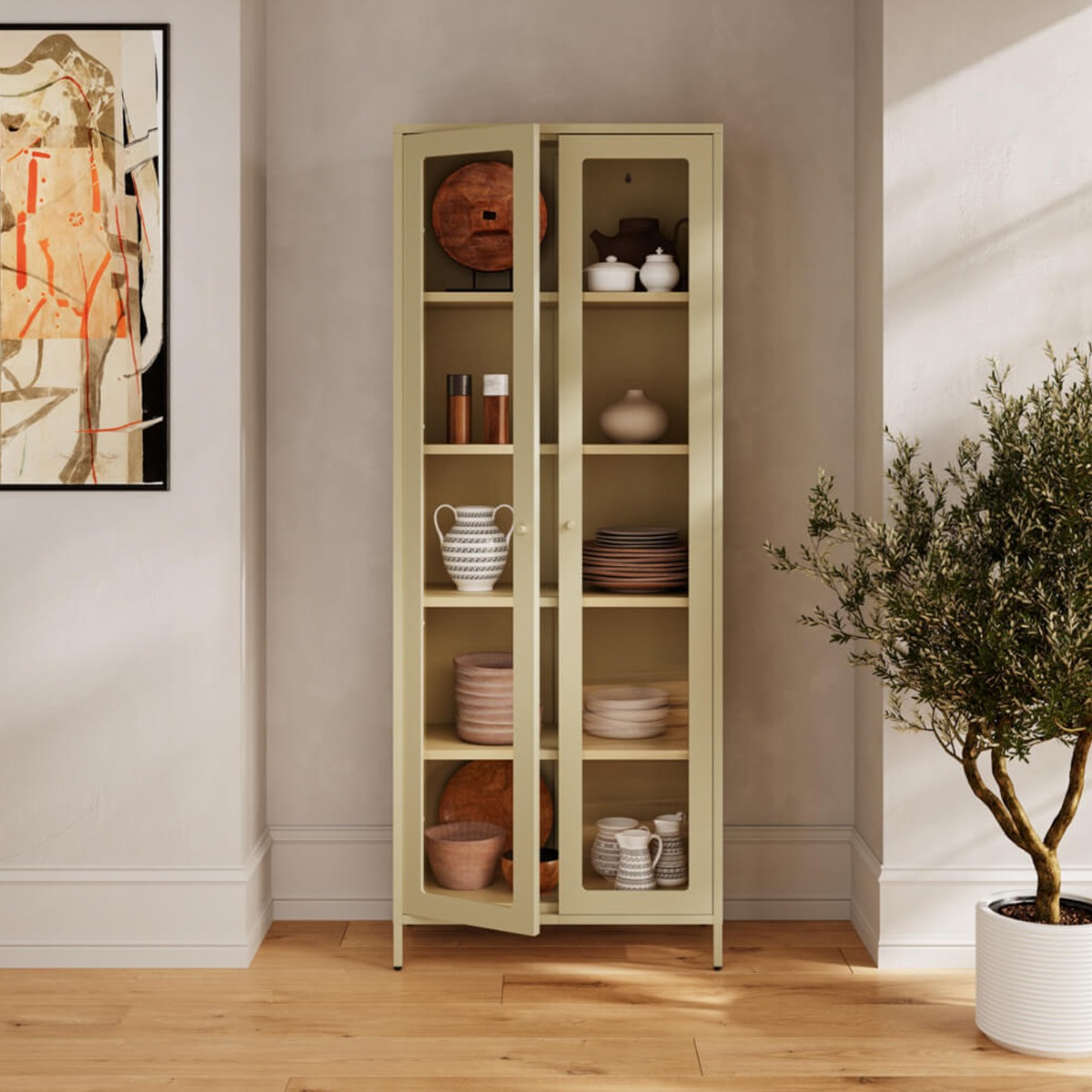 Kitchen Cabinet - MASA Cabinet Beige