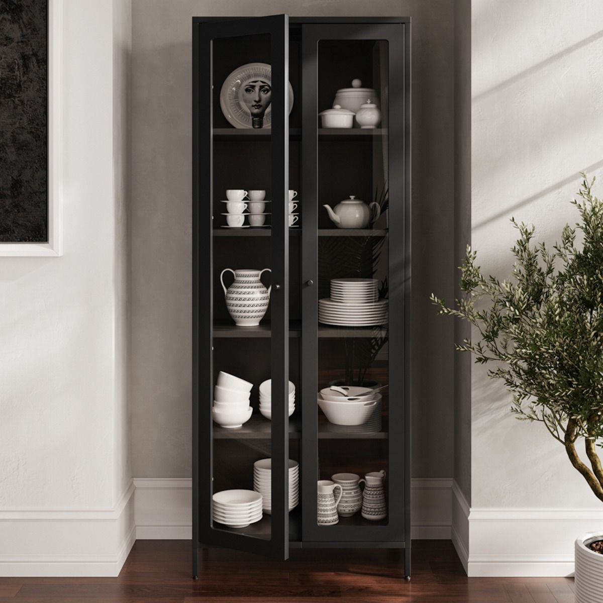 Kitchen Cabinet - MASA Cabinet Black