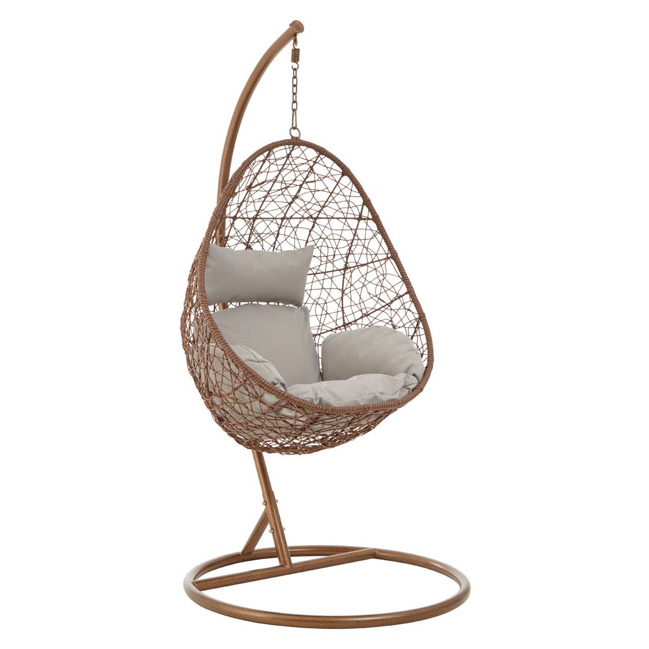 NAVAGIO Rattan Hanging Chair - Brown