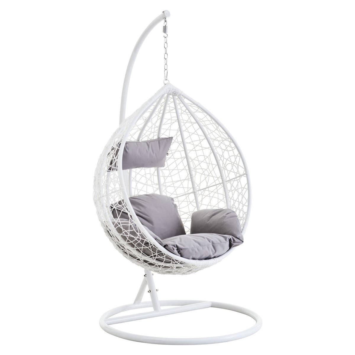 NAVAGIO White Hanging Chair - White