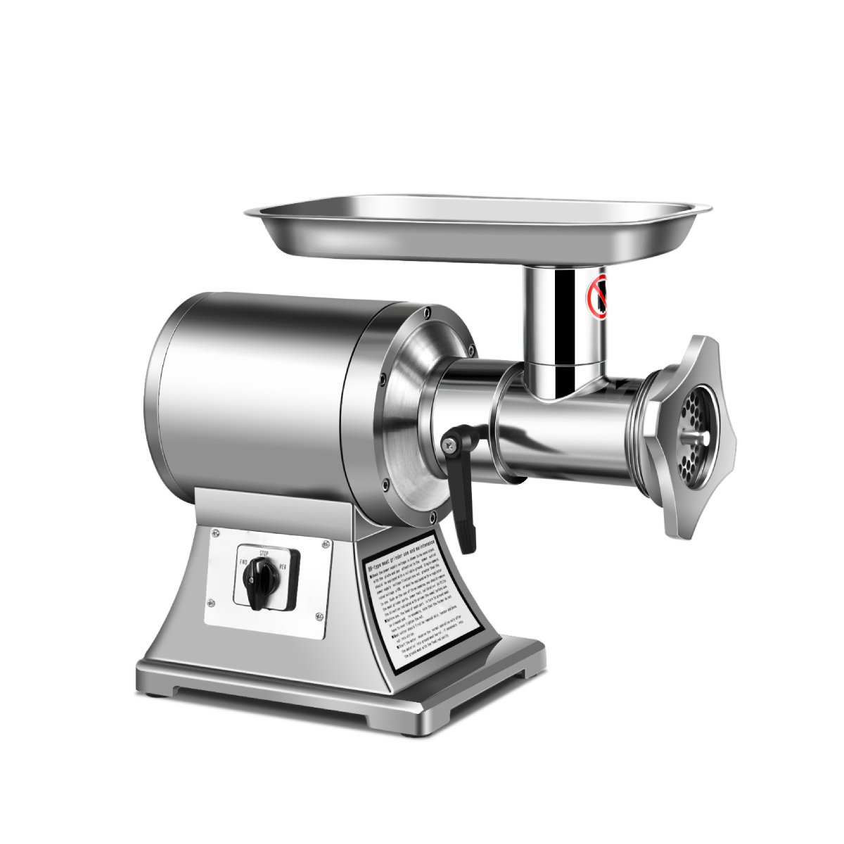 3-in-1 Meat Mincer and Sausage Stuffer Maker-Silver