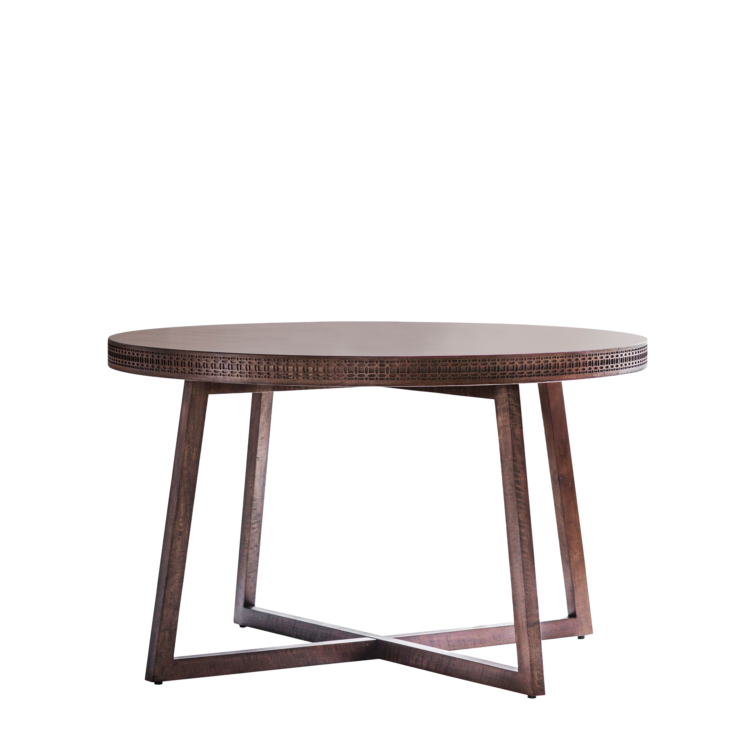ASHWELL Dark Oak Round Dining Table
