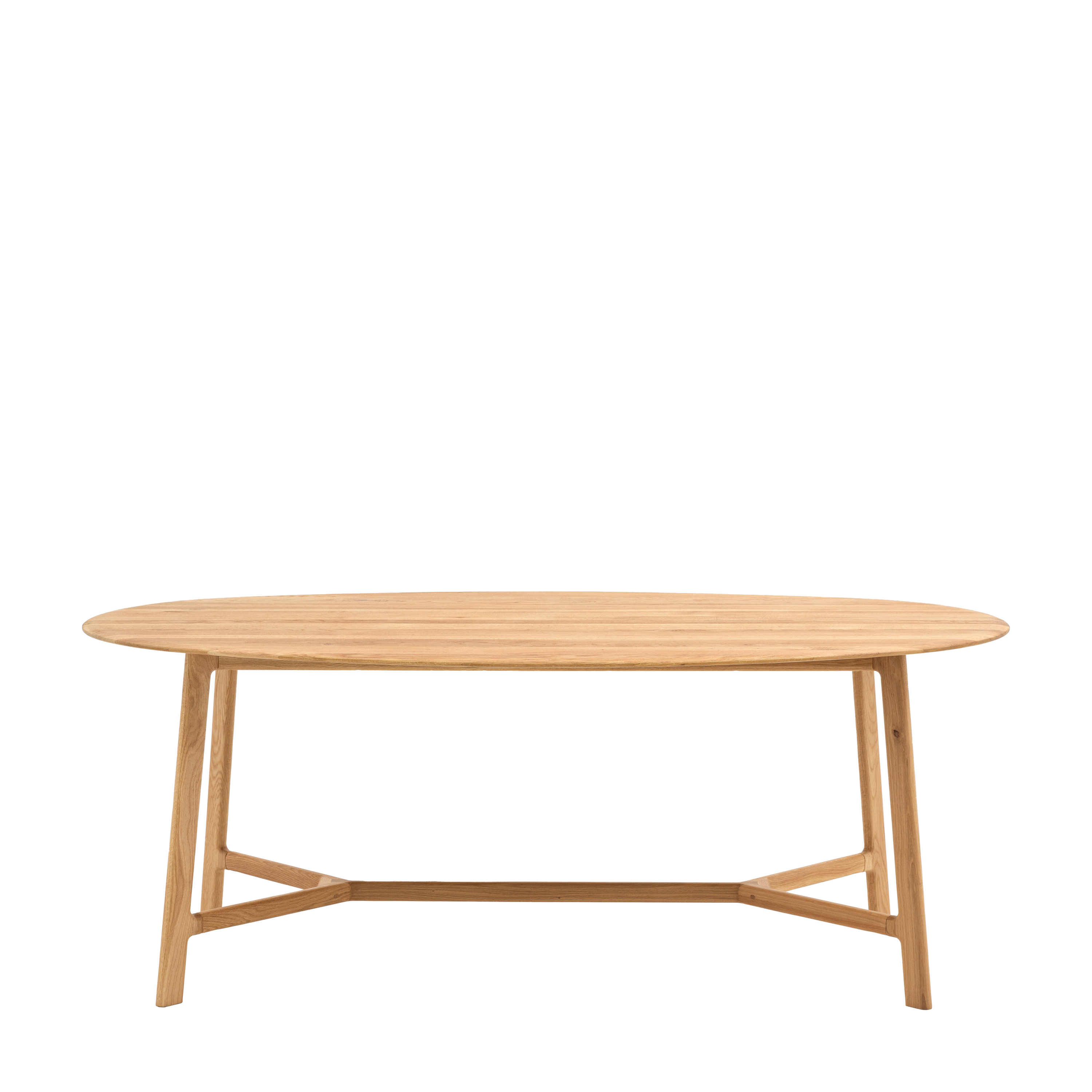 THORNWELL Oval Dining Table - Medium Oak