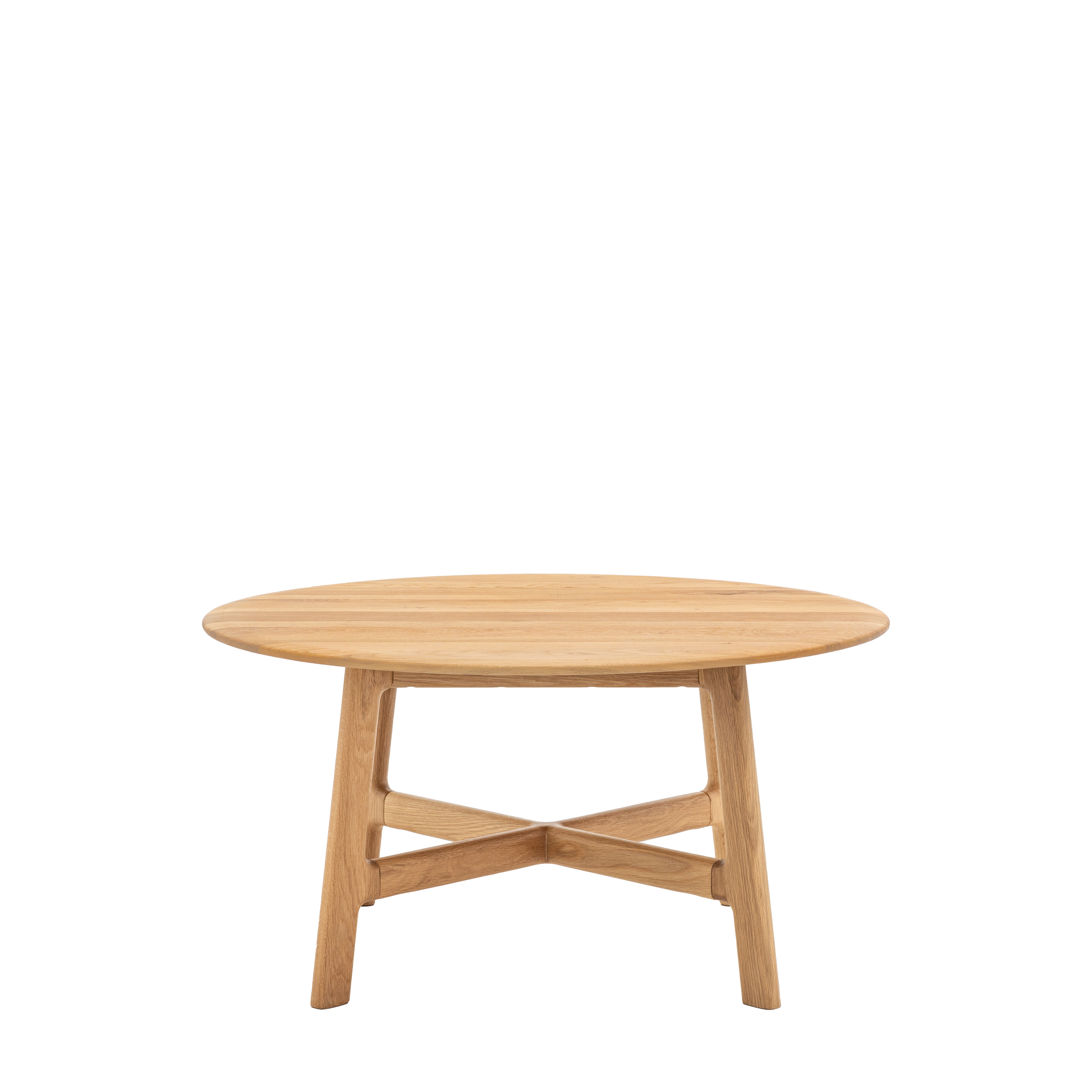 THORNWELL Round Coffee Table - Medium Oak