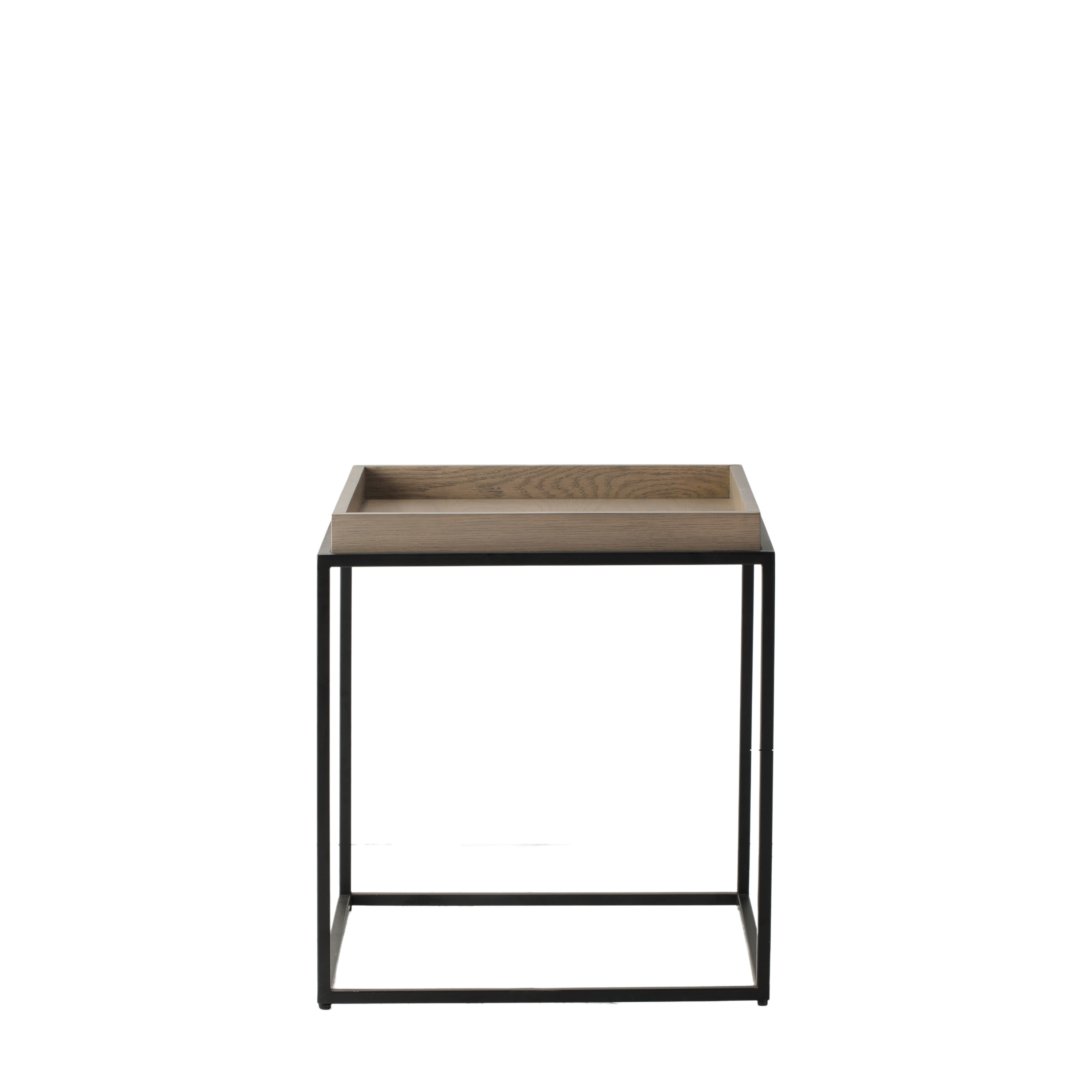 WILLOWMERE Tray Side Table - Grey