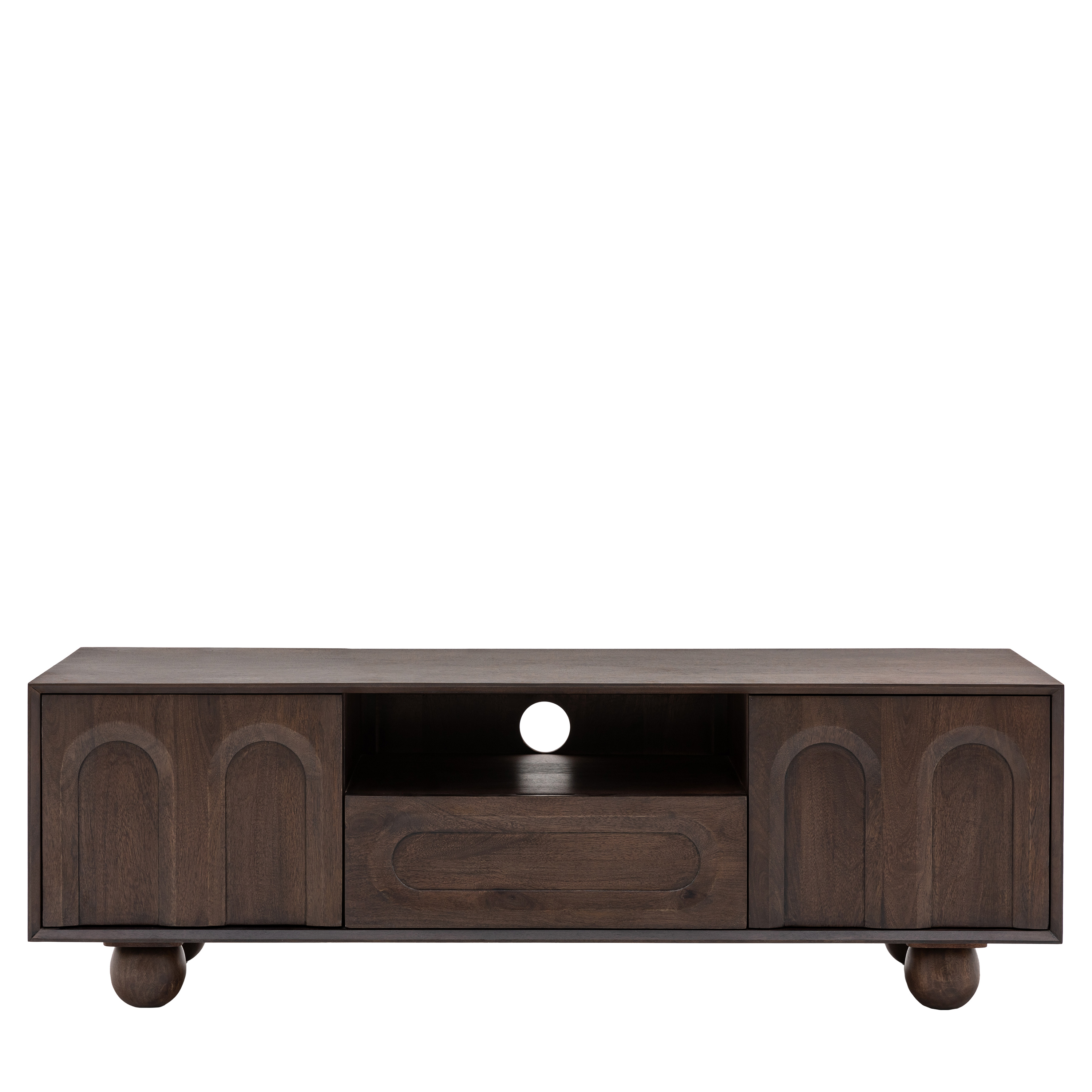 FAIRHILL TV Unit - Dark Oak