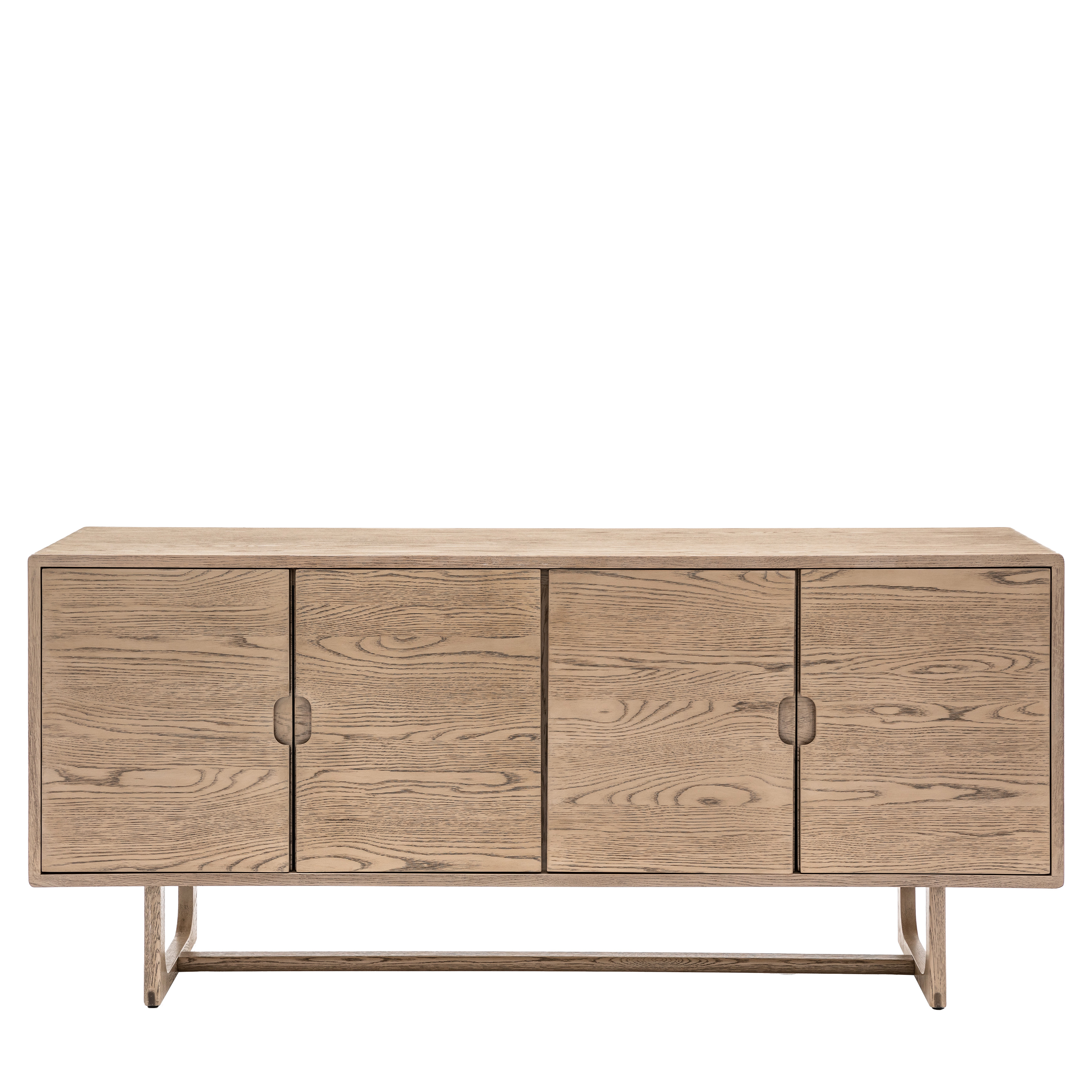 ARTISAN 4 Door Sideboard Dark Oak