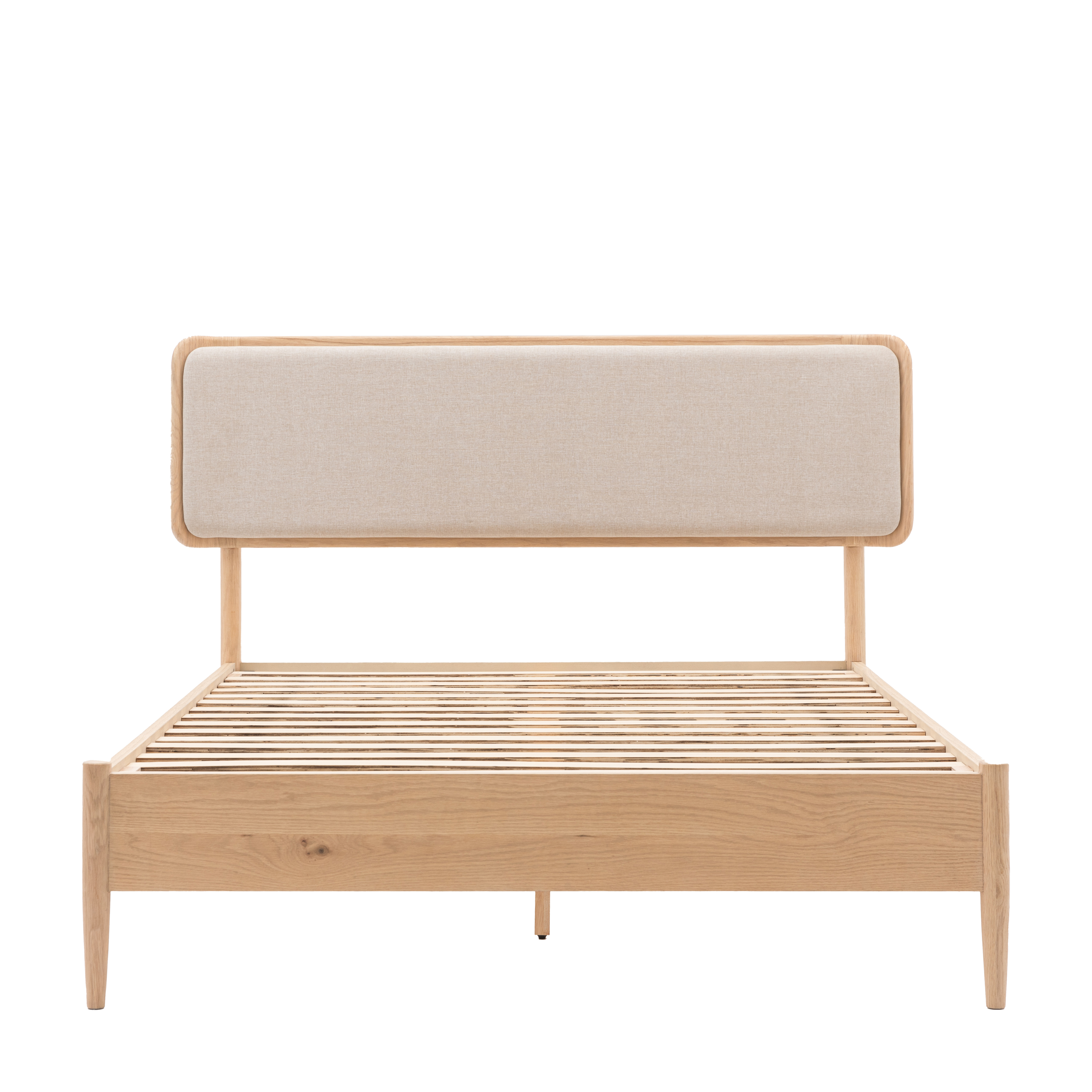 BANBURY Double Wooden Bedframe - Natural