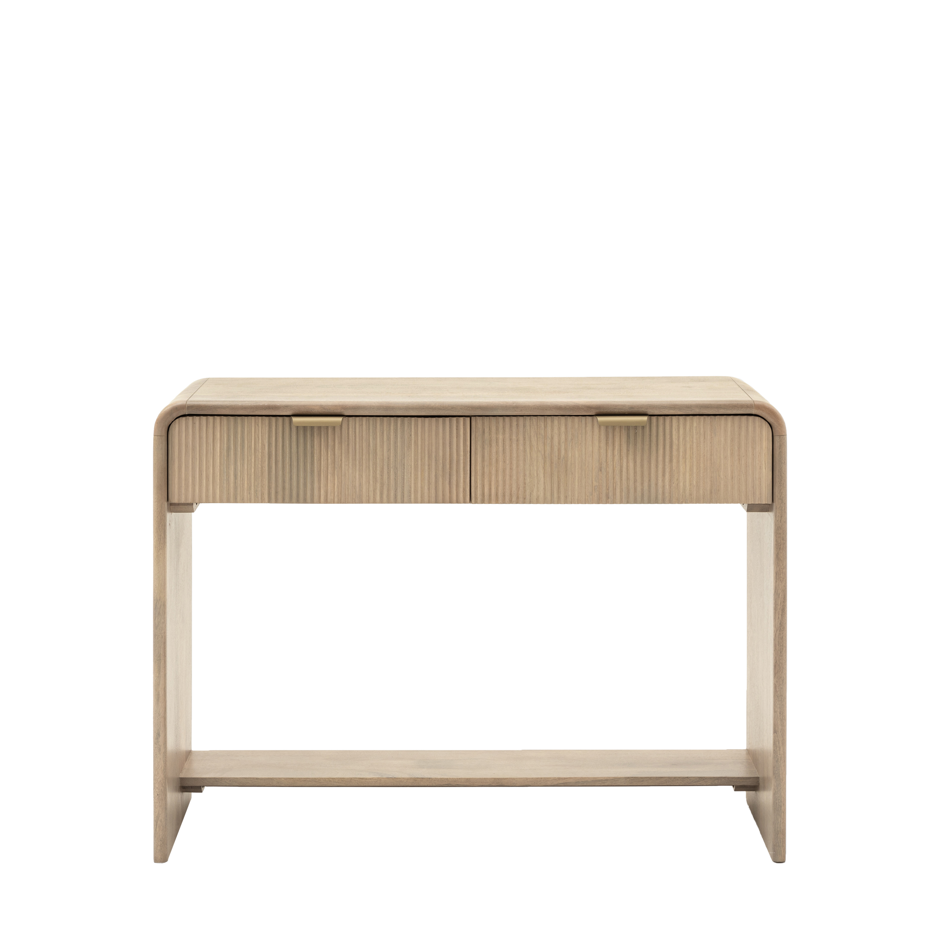 LAVENHAM 2 Drawer Console Table - Light Oak