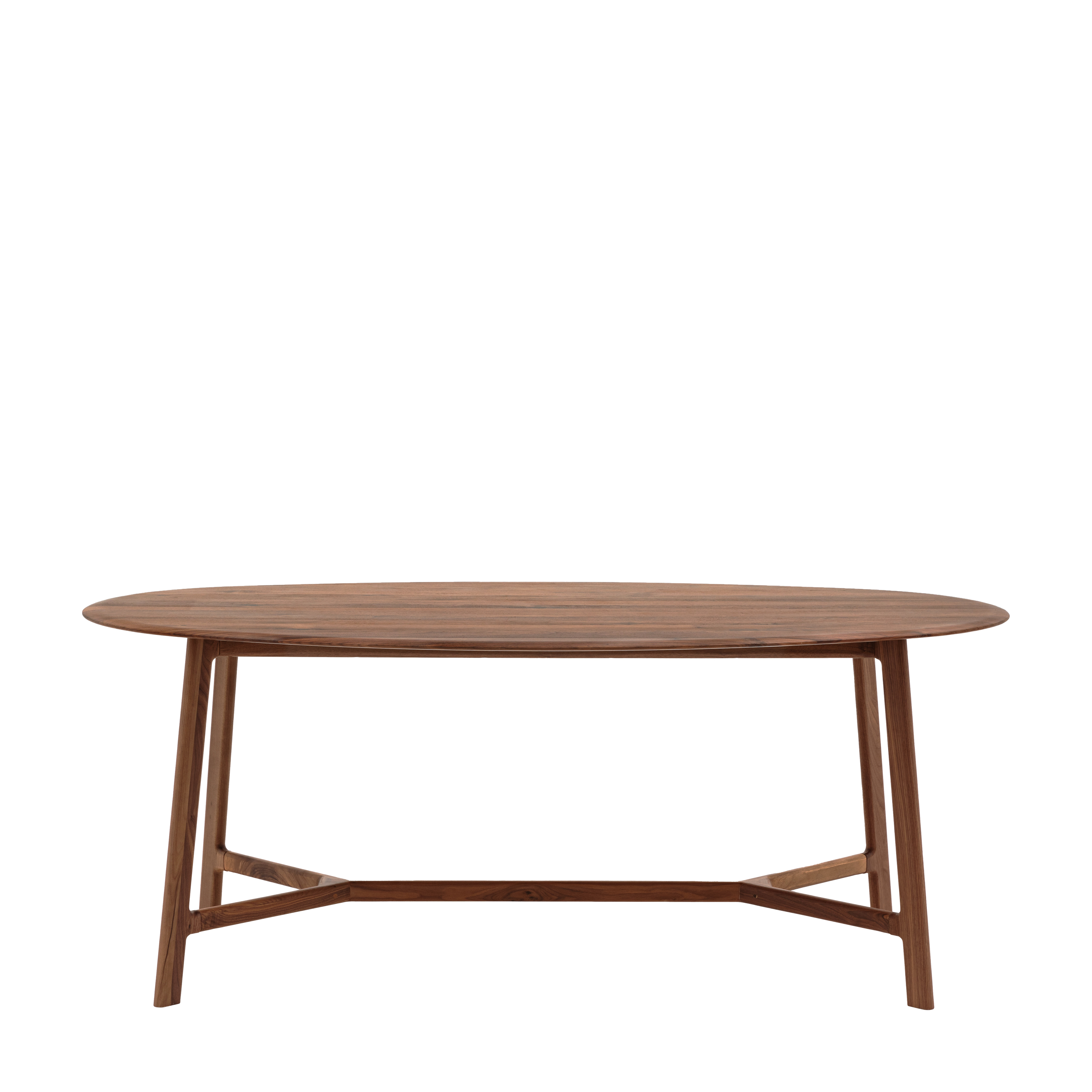THORNWELL Oval Dining Table - Dark Oak