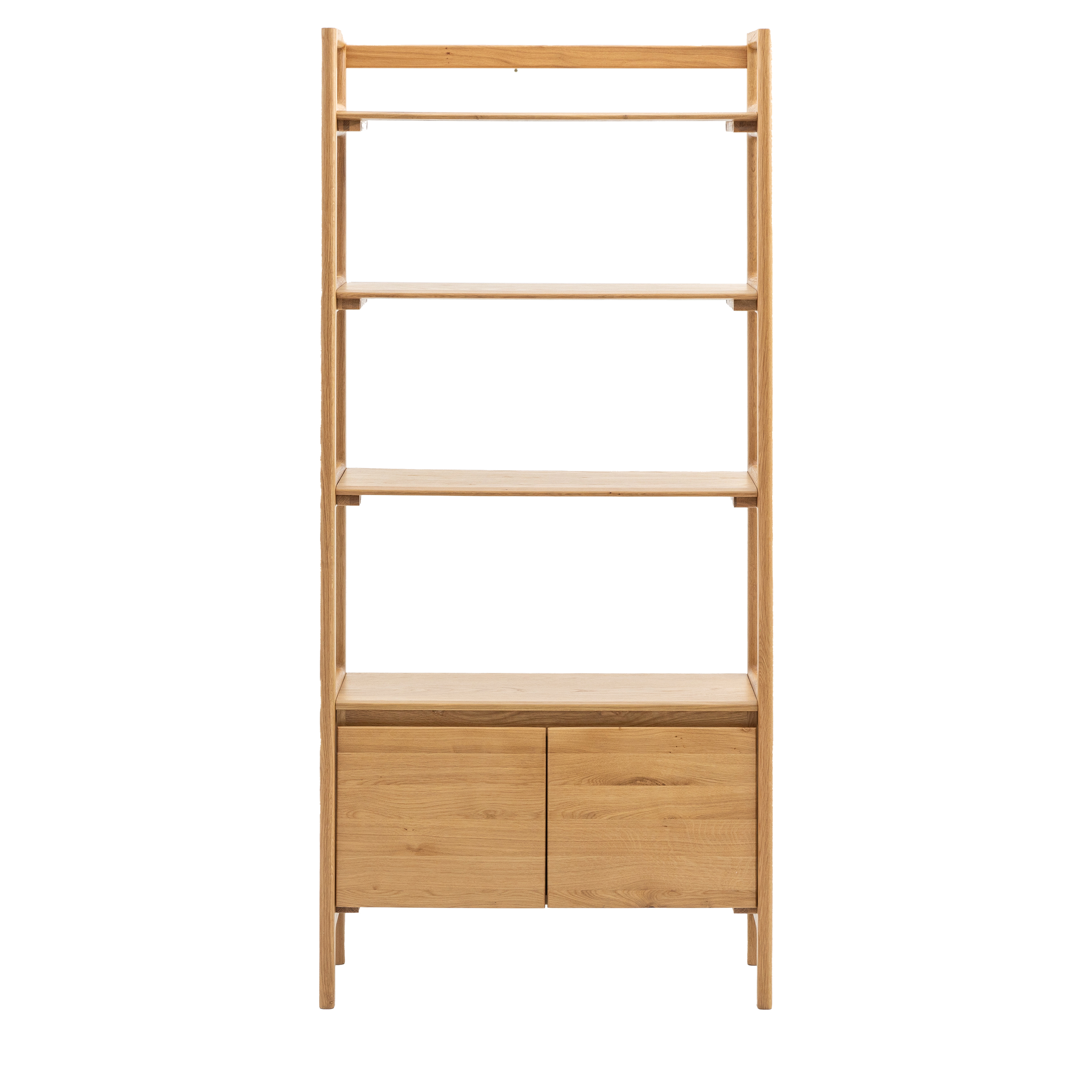THORNWELL Open Display Rack - Medium Oak