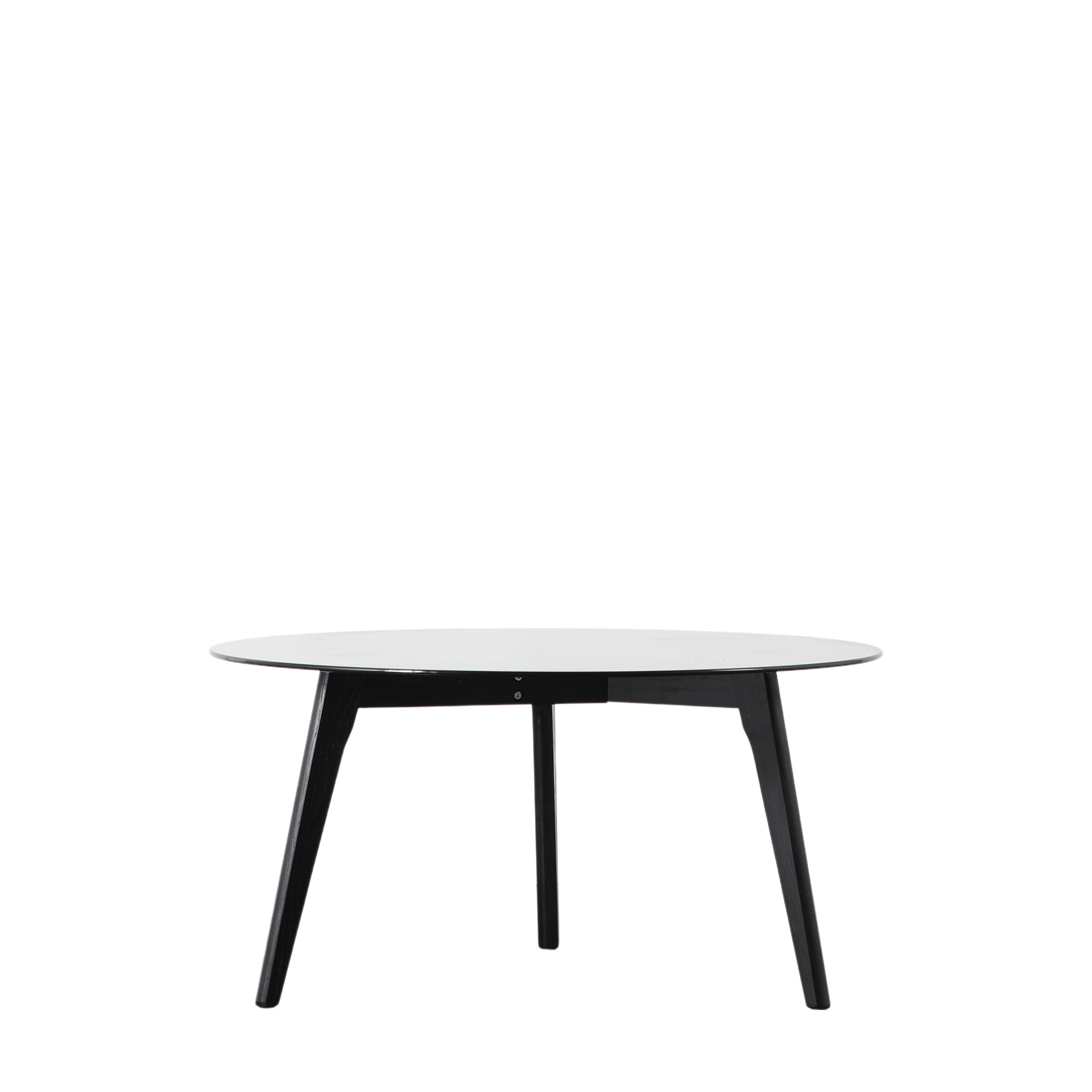 HARRINGTON Round Coffee Table - Black