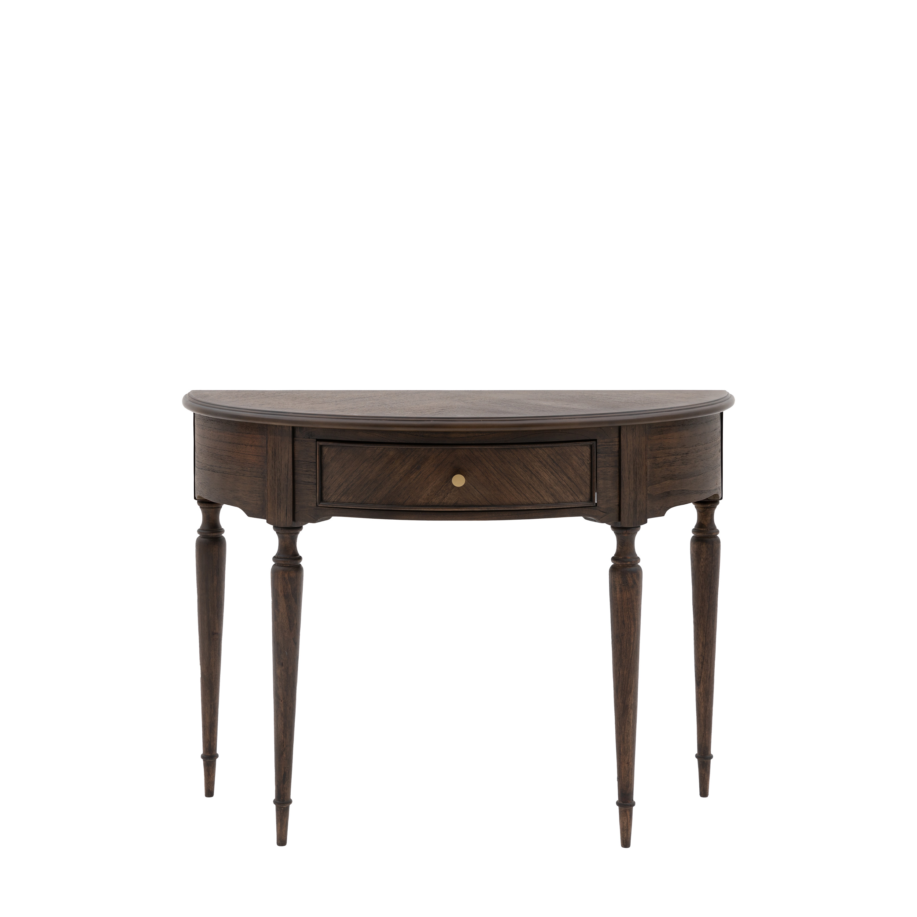 WHITCOMBE Console Table - Dark Oak