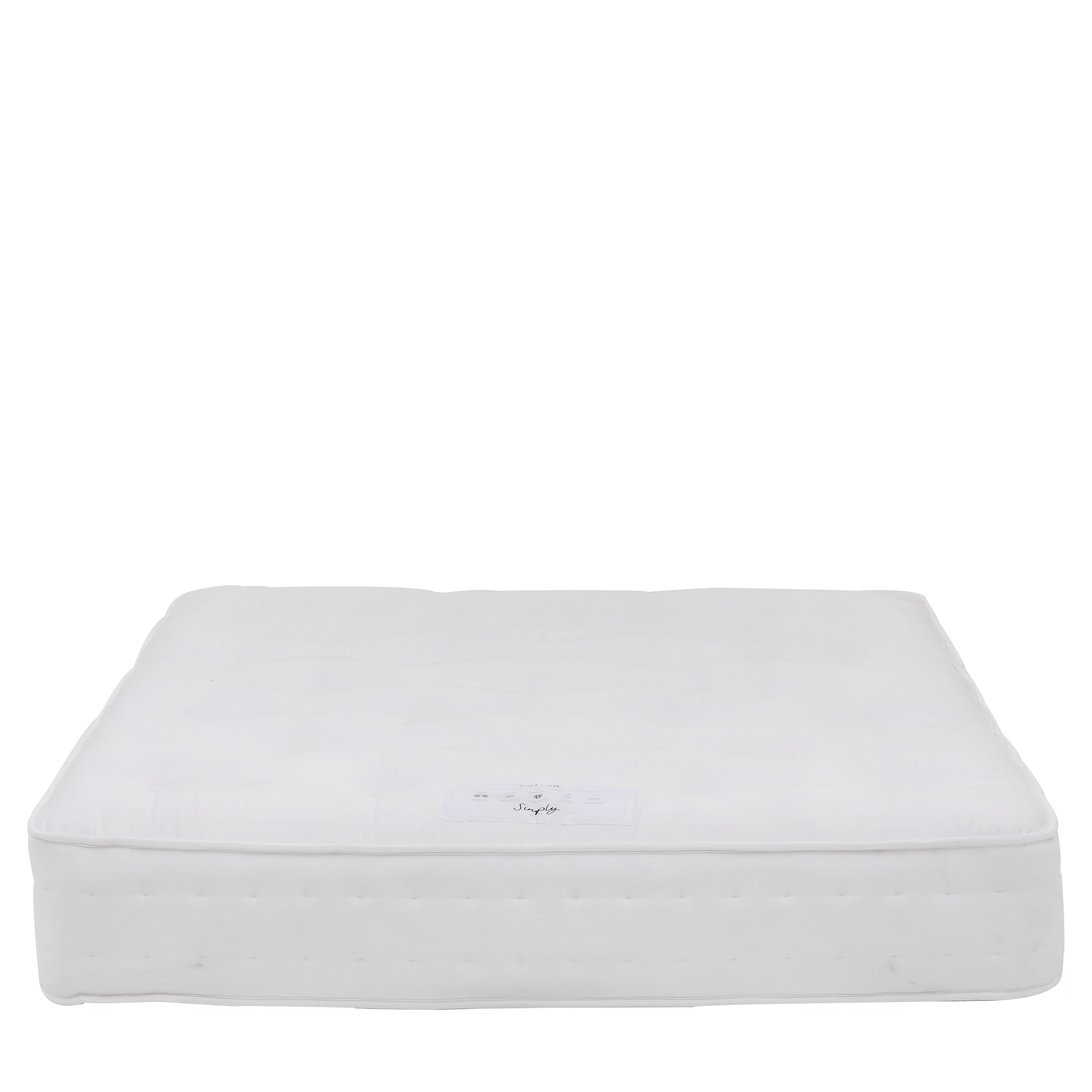 NORTHWOOD Super Kingsize Cotton Pocket Sprung Mattress - 1400 Springs