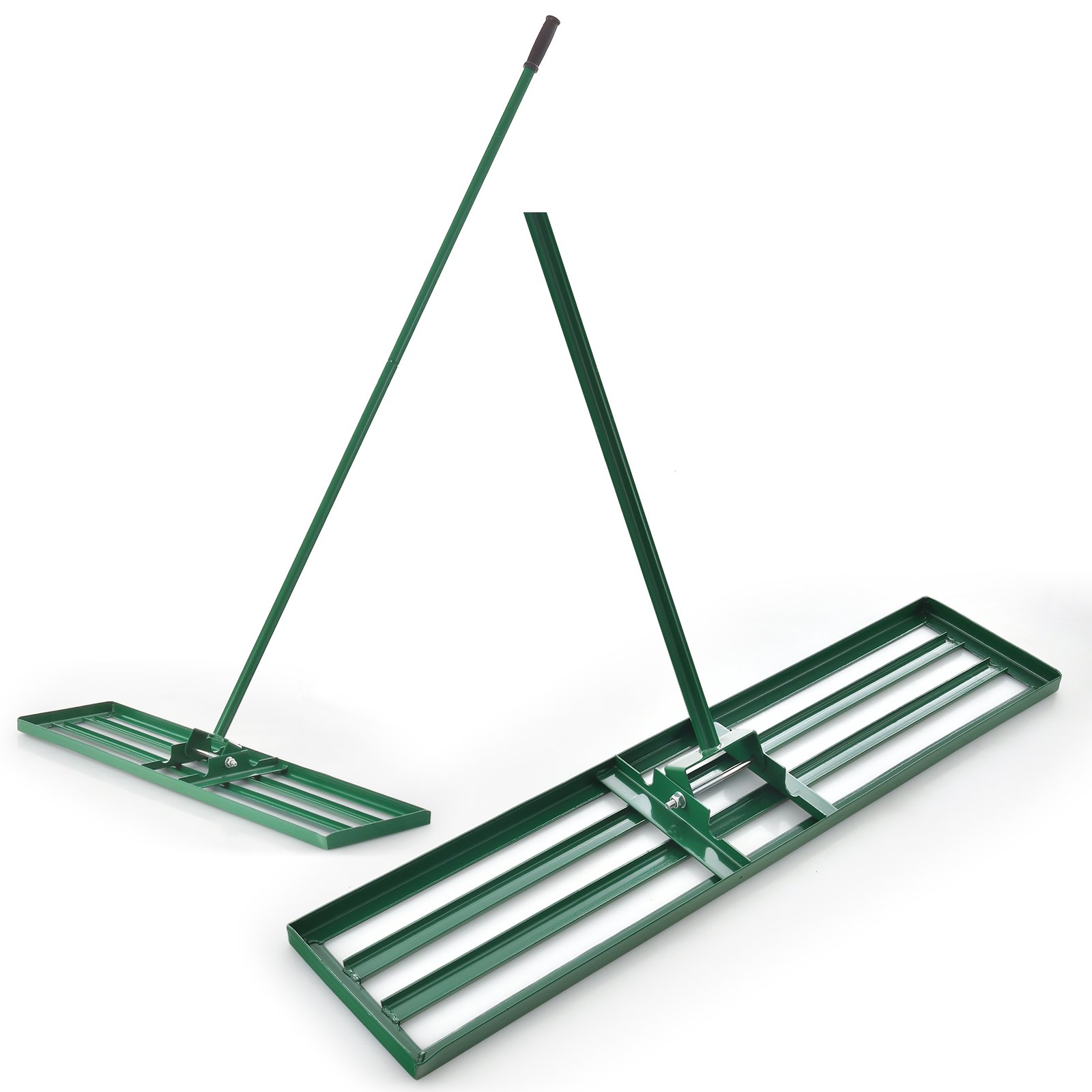 COMO Lawn Leveling Rak with Ergonomic Handle-106 x 25 cm-Green