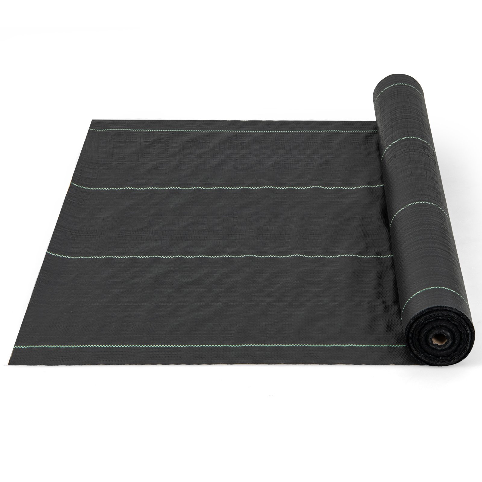 Landscape Fabric - Garden Weed Barrier Fabric PP Weed Control Fabric with Guide Line-3.5 Oz 1 x 50 m