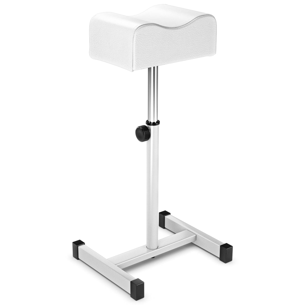 Adjustable Pedicure Manicure Footrest Salon Tool-White
