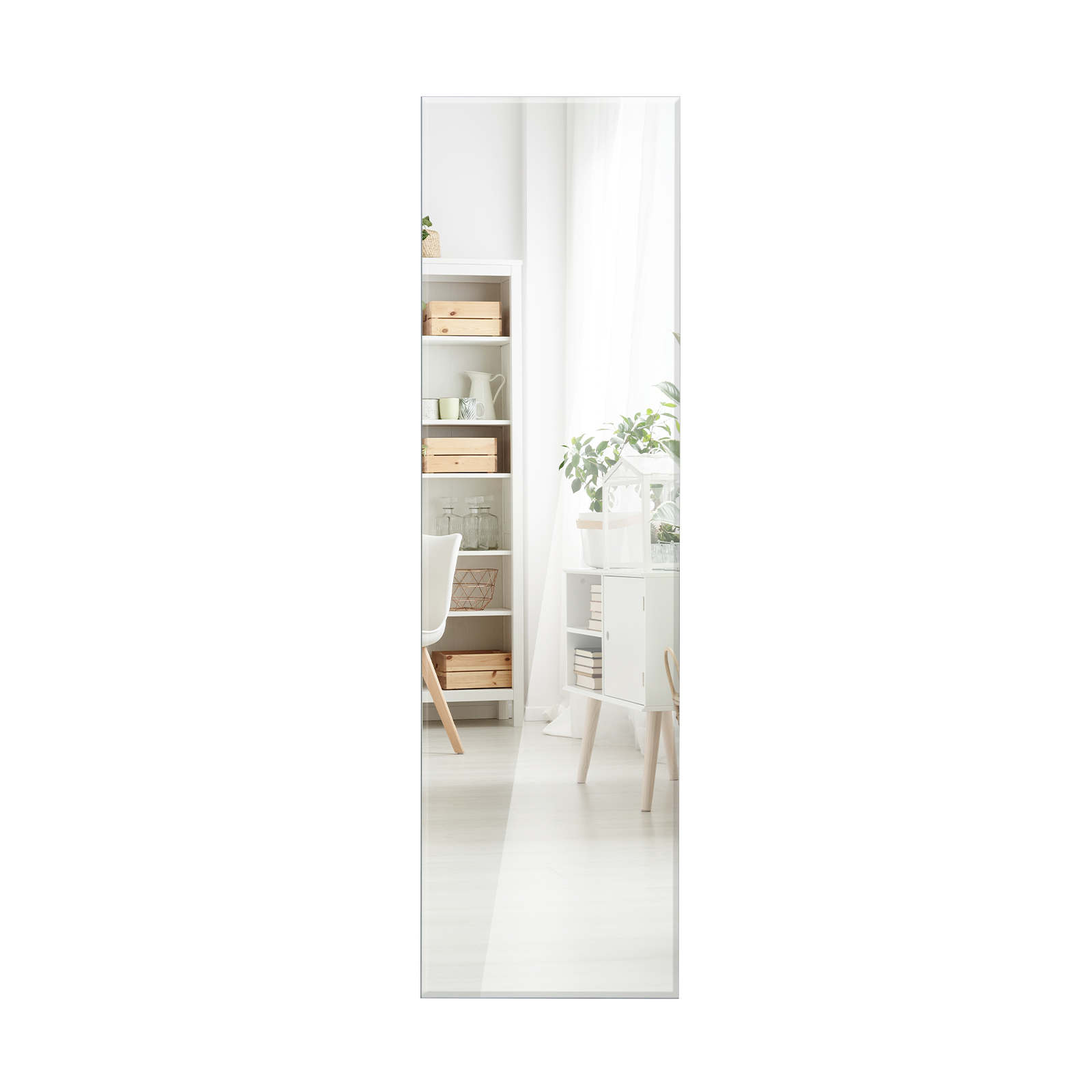 Full Length Wall Mounted Mirror for Bathroom - Multi-Use