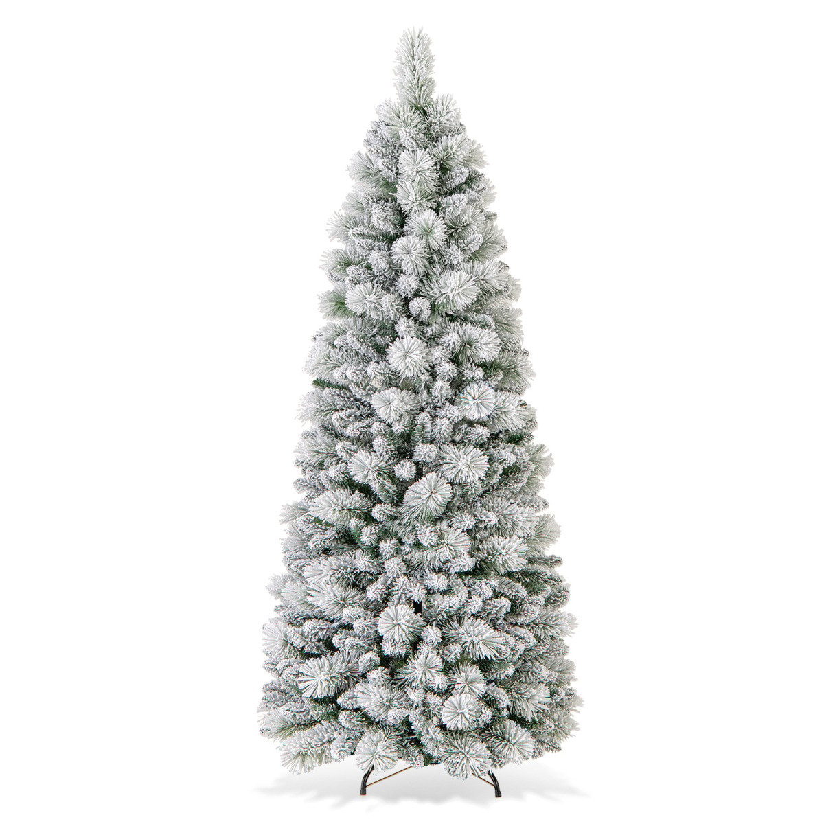 Pop-up Artificial Christmas Tree with PVC Tips & Pine Needles - 180 cm