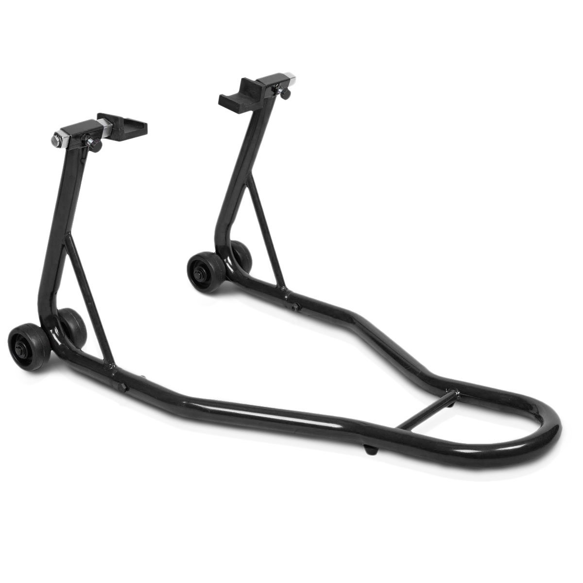 SIDASI Portable Steel Motorcycle Stand Sport Bike Rear Wheel Lift-Black