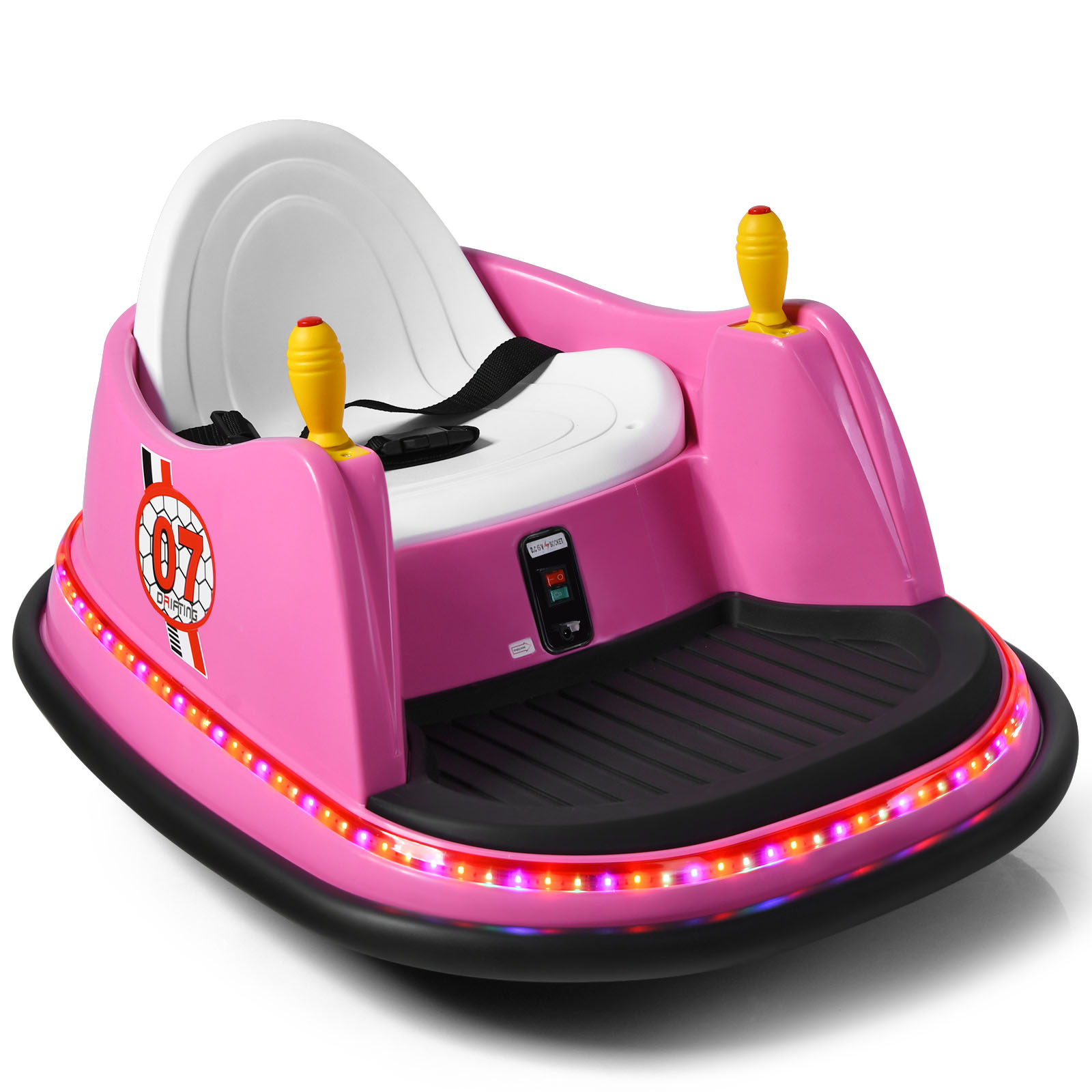 Kids Electric Car - Kids RideOn Bumper Car - Pink