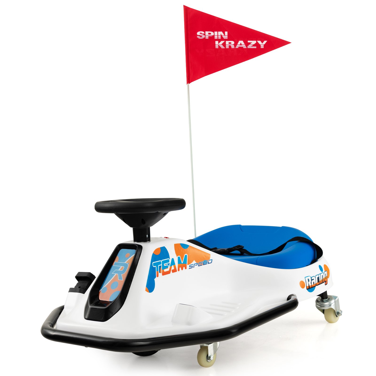 Kids Electric Vehicle - Electric Drifting Go Kart for Kids - Navy