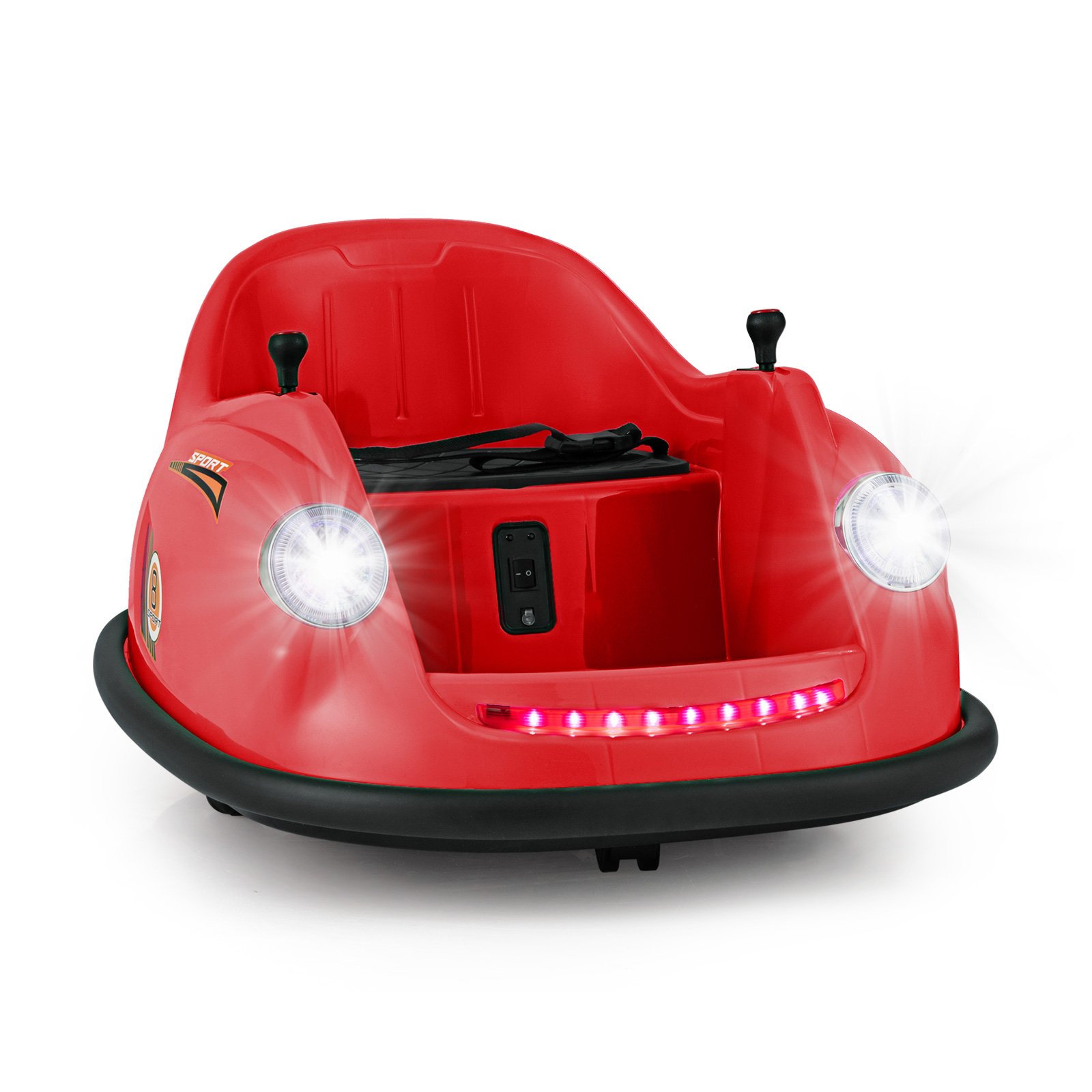 Kids Electric Car - 12V Kids Ride on Bumper Car - Red
