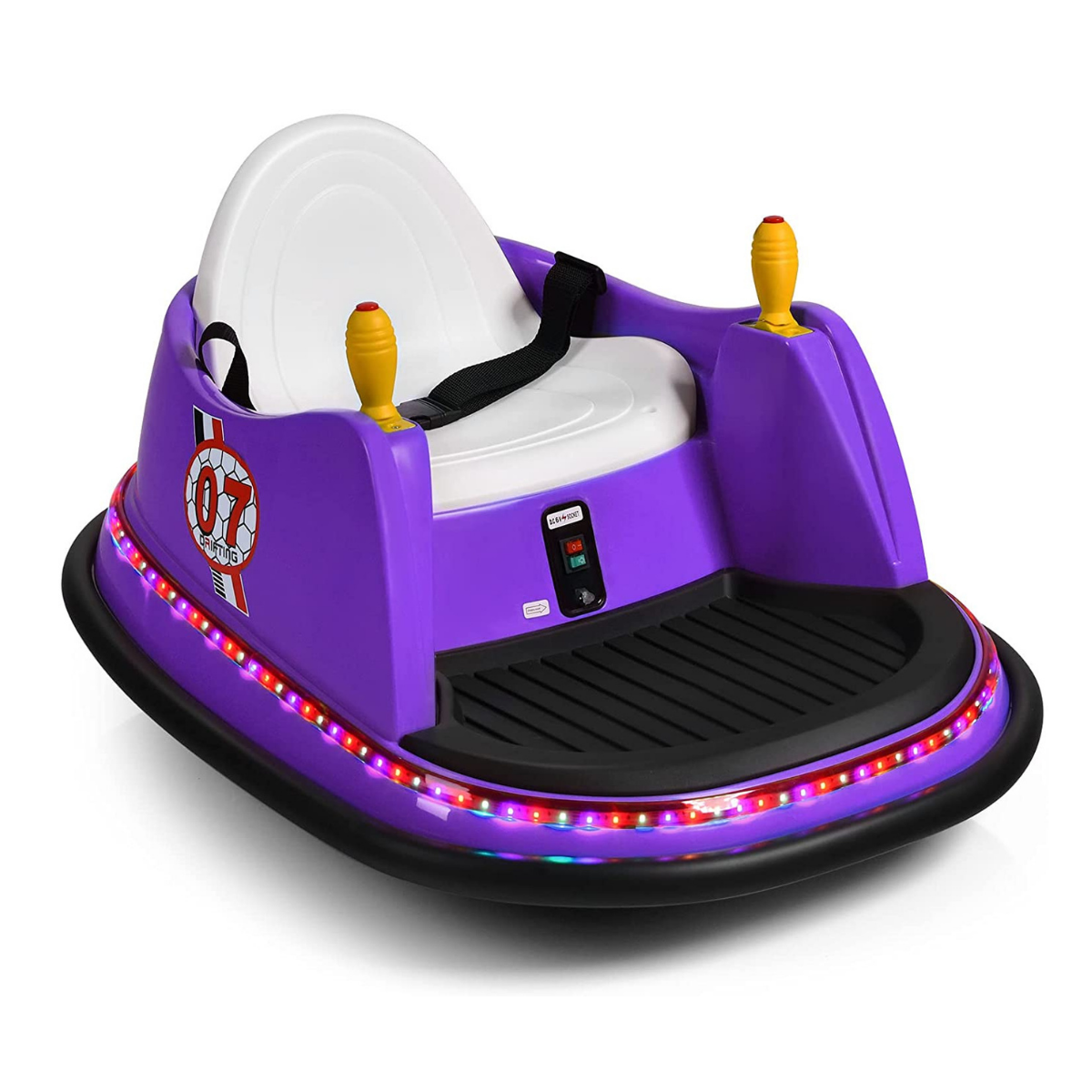 Kids Electric Car - Kids RideOn Bumper Car - Purple