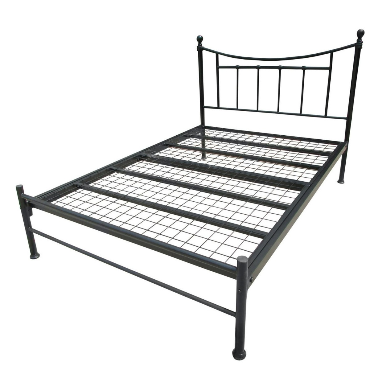 Bristol Classic Metal Bed Frame - 3ft Single Black