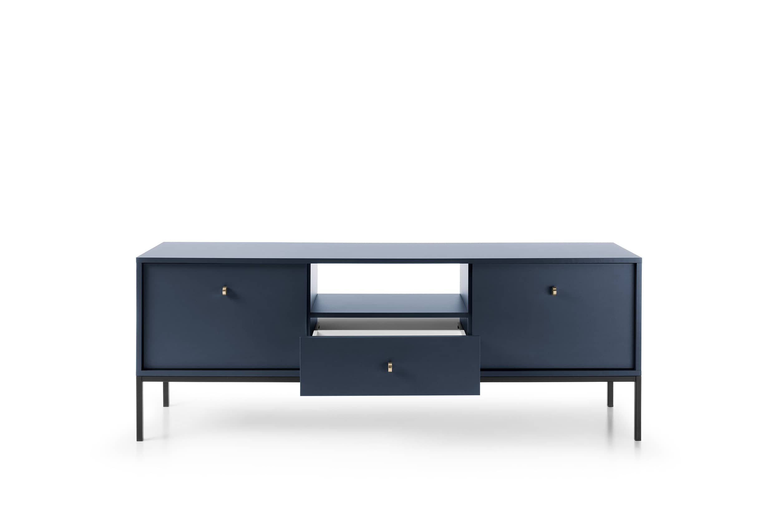 California TV Cabinet - Navy Blue