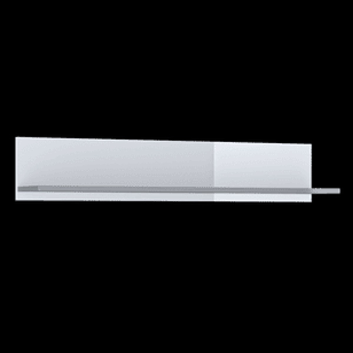 Bitternut Wall Shelf - White and Grey
