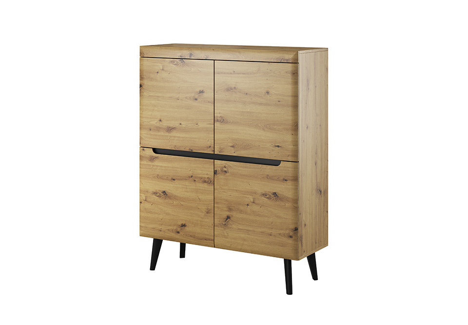 Halifax Cabinet 107cm - Oak
