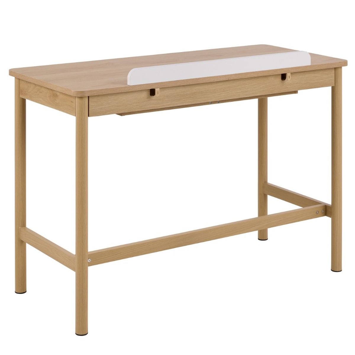 ARCADIA Office Desk - Oak and Beige