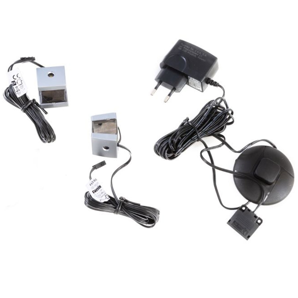 FENDALL Up and Down LED Cabinet Lighting Set for Shelves - White