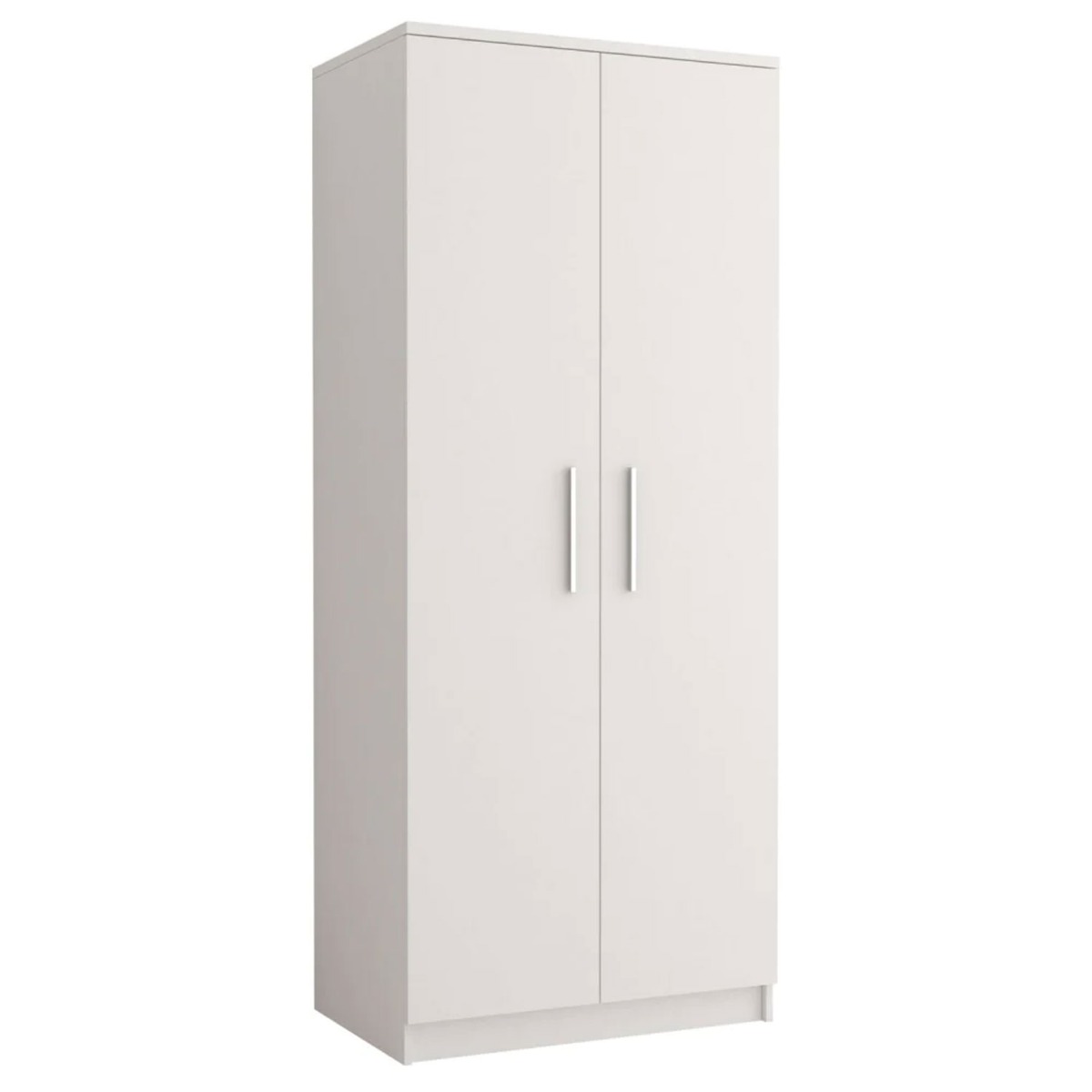 ORMISTON 2 Door Wardrobe White Matt - 80cm