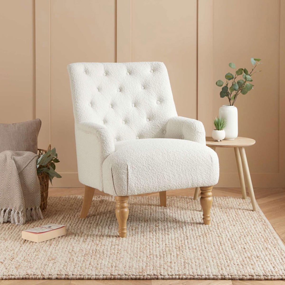 Daxton Arm Chair - White