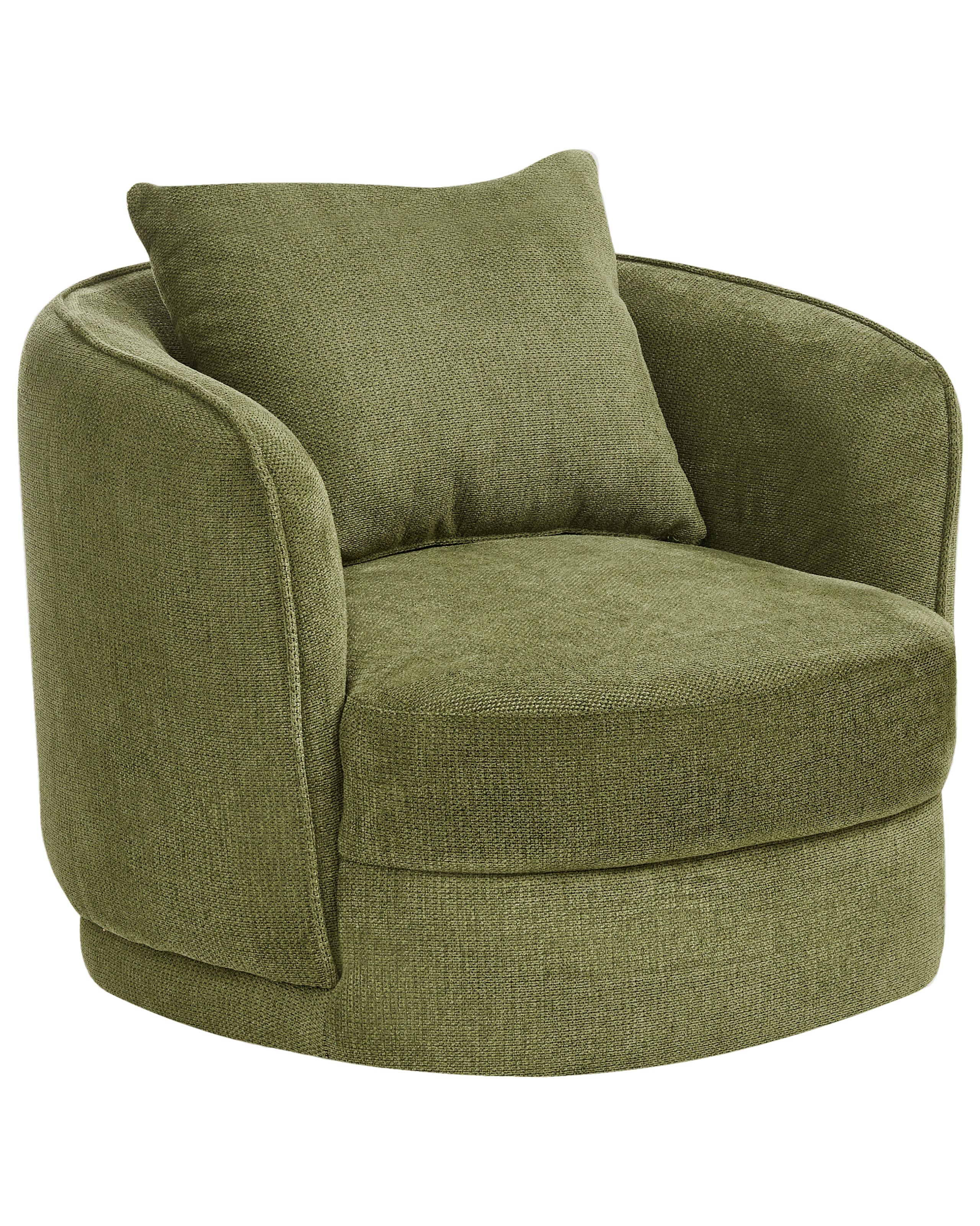 Swivel Armchair ANDALEN Green