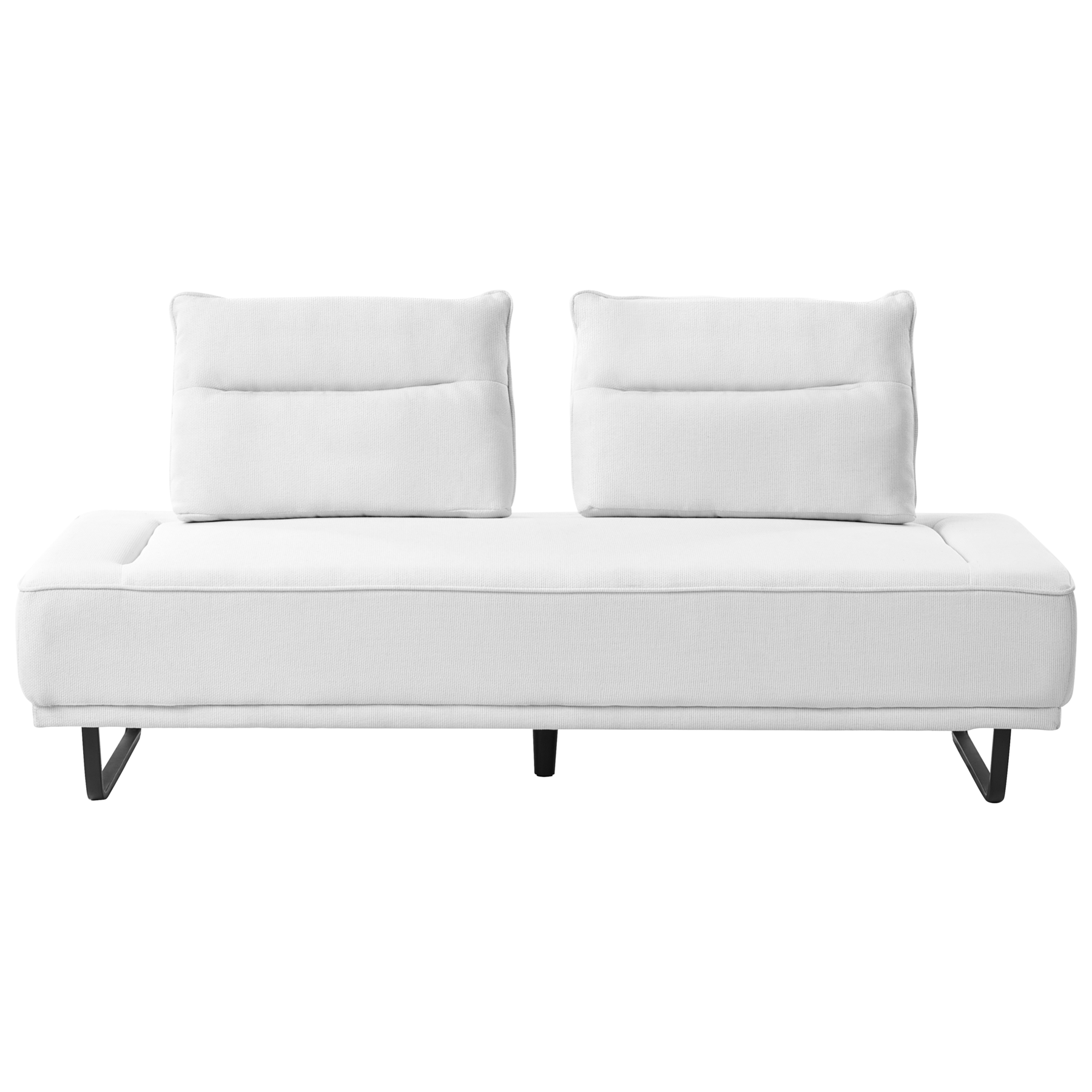 FAXELLA Fabric 3 Seater Sofa - White