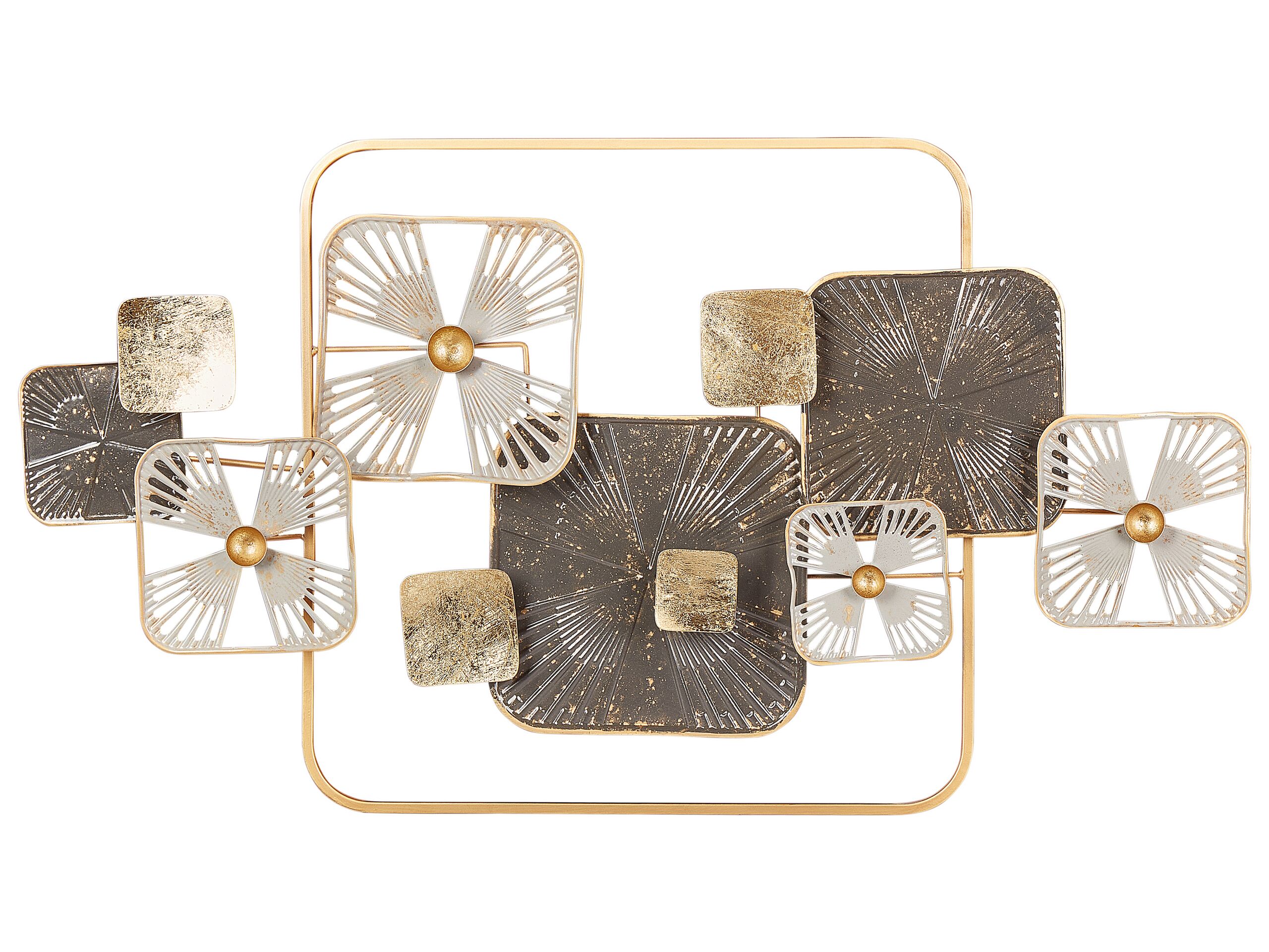 Wall Decor LAWRENCIUM Metal Multicolour 50 cm