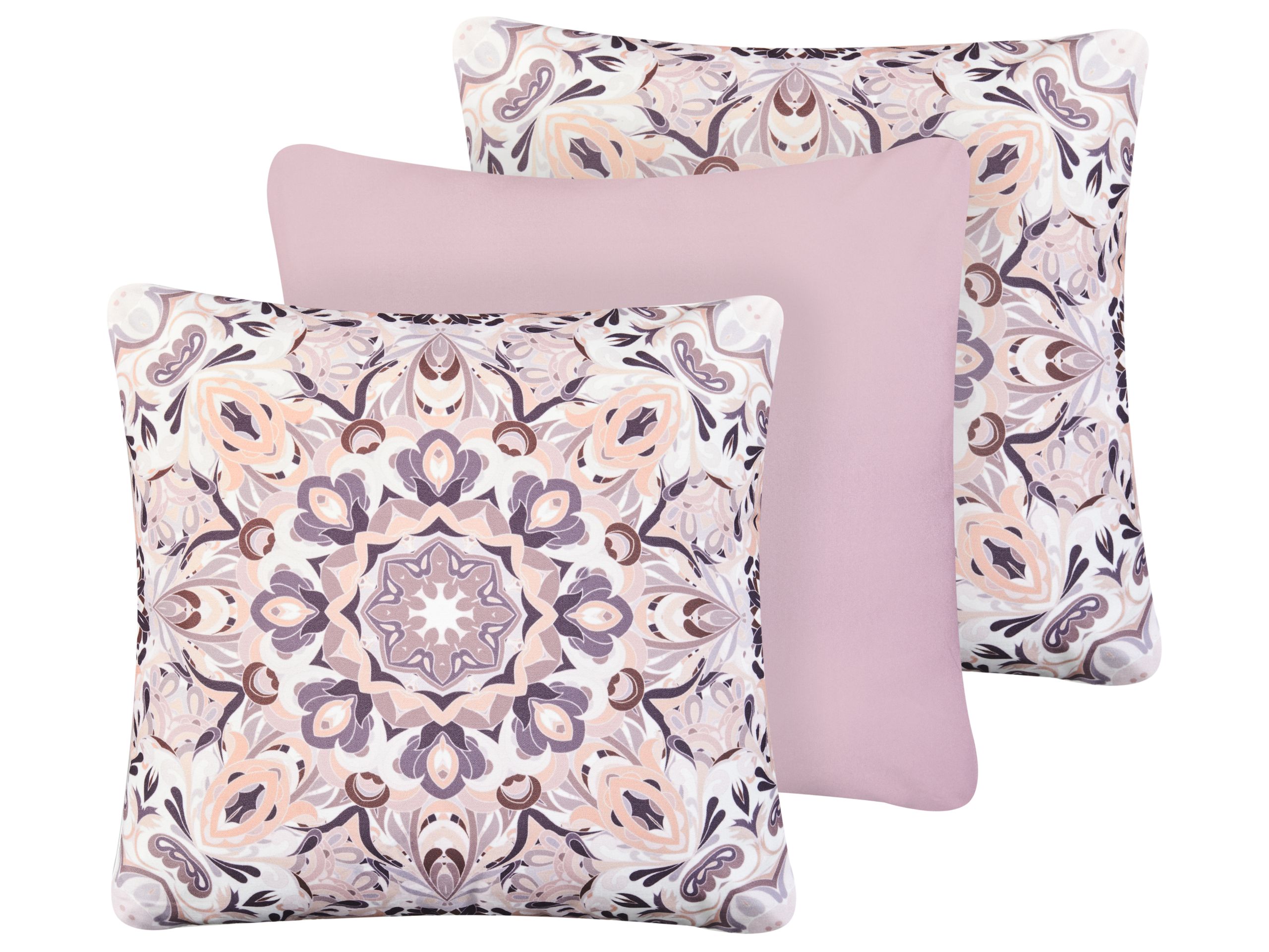 SAMTIM Set of 3 Outdoor Cushions Oriental Pattern 45 x 45 cm Multicolour
