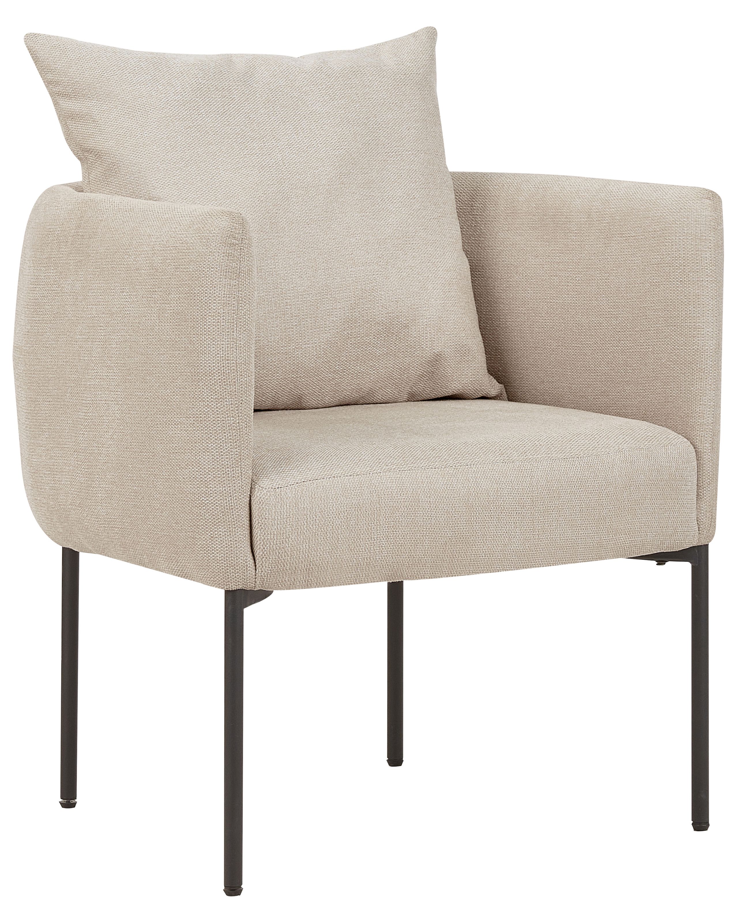 Armchair MALMOS Fabric Light Beige
