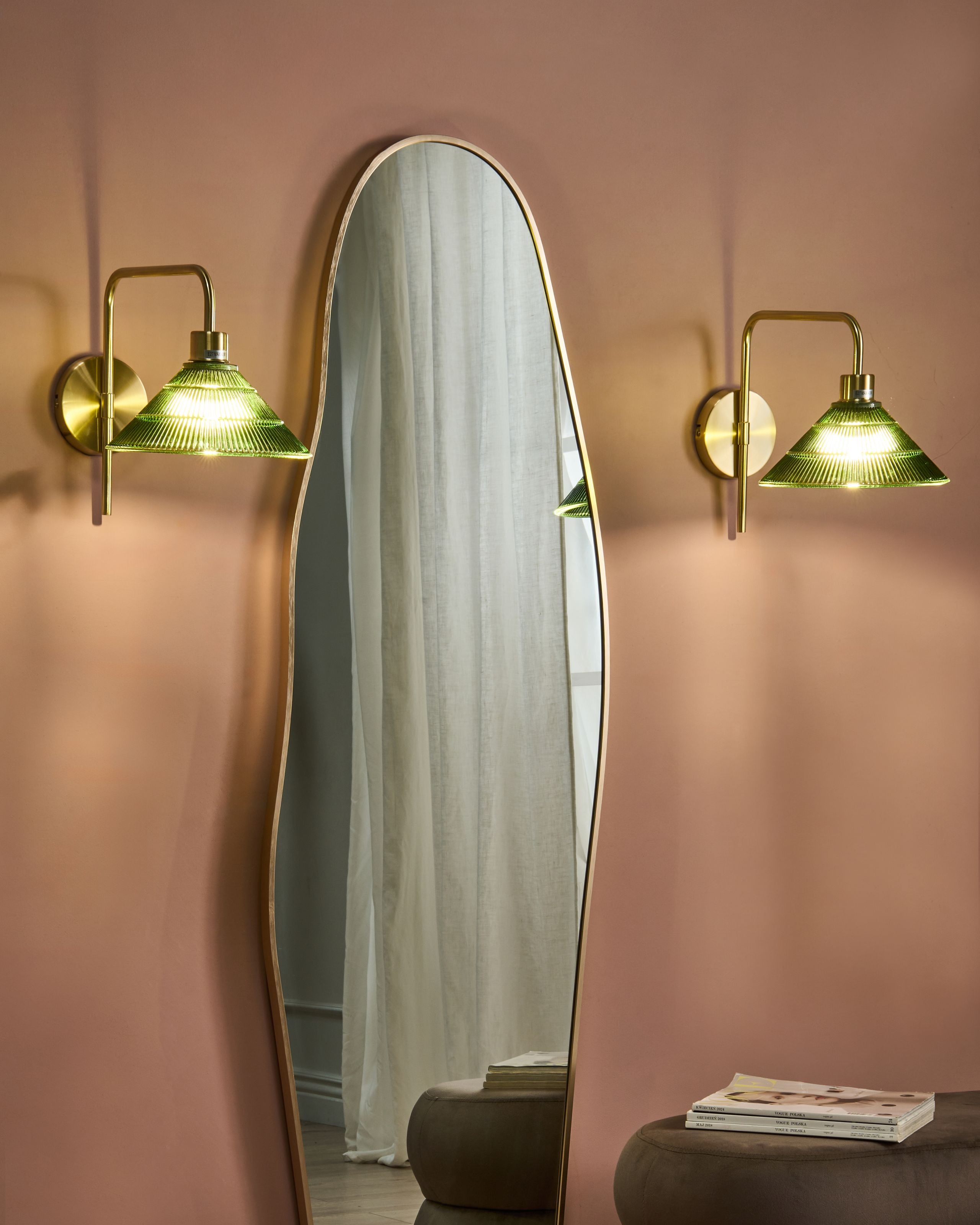 VAPARO Wall Light Set of 2- Gold