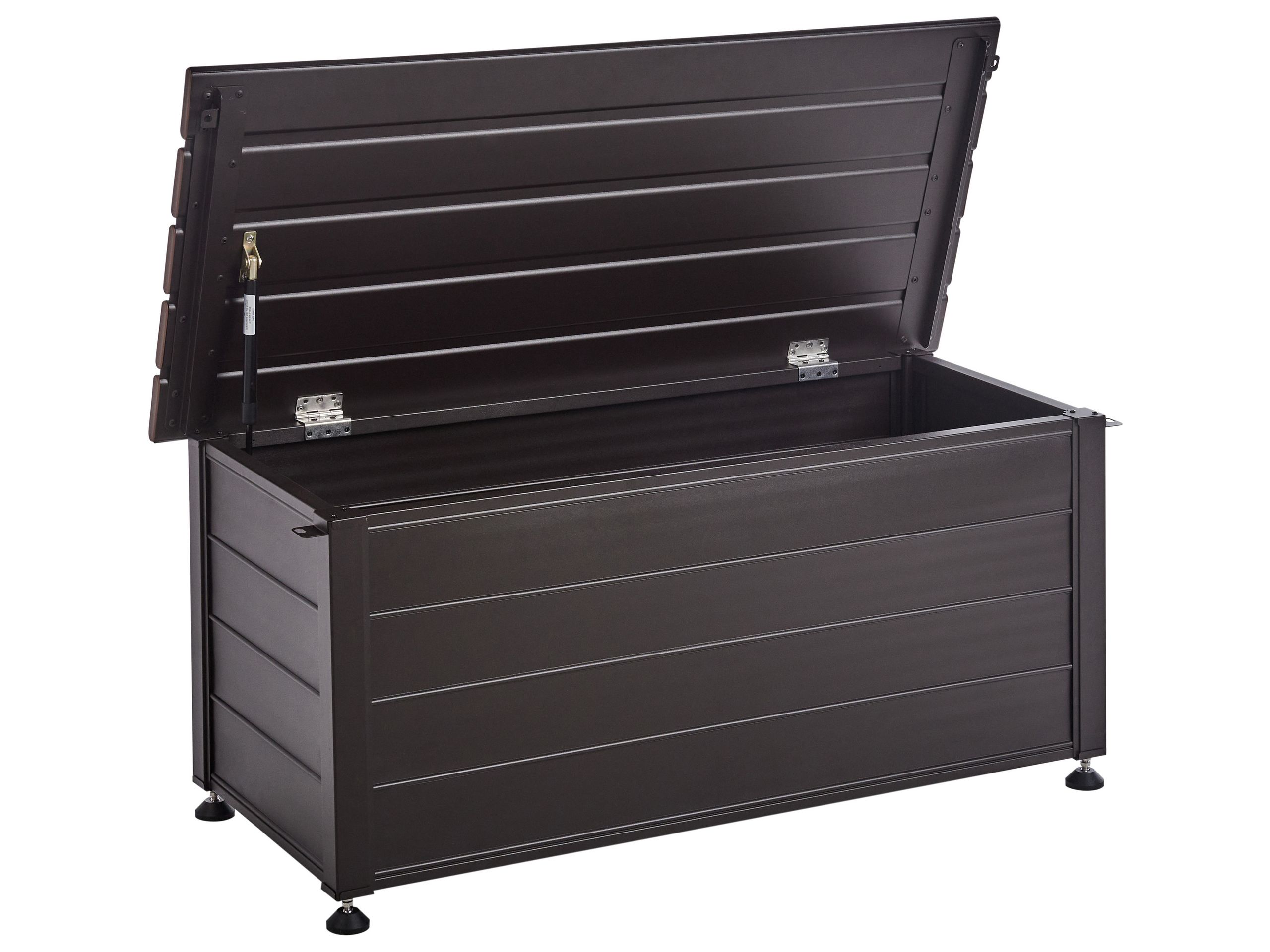 Storage Box CAMPALTO Metal 113 cm 50 cm Dark Brown