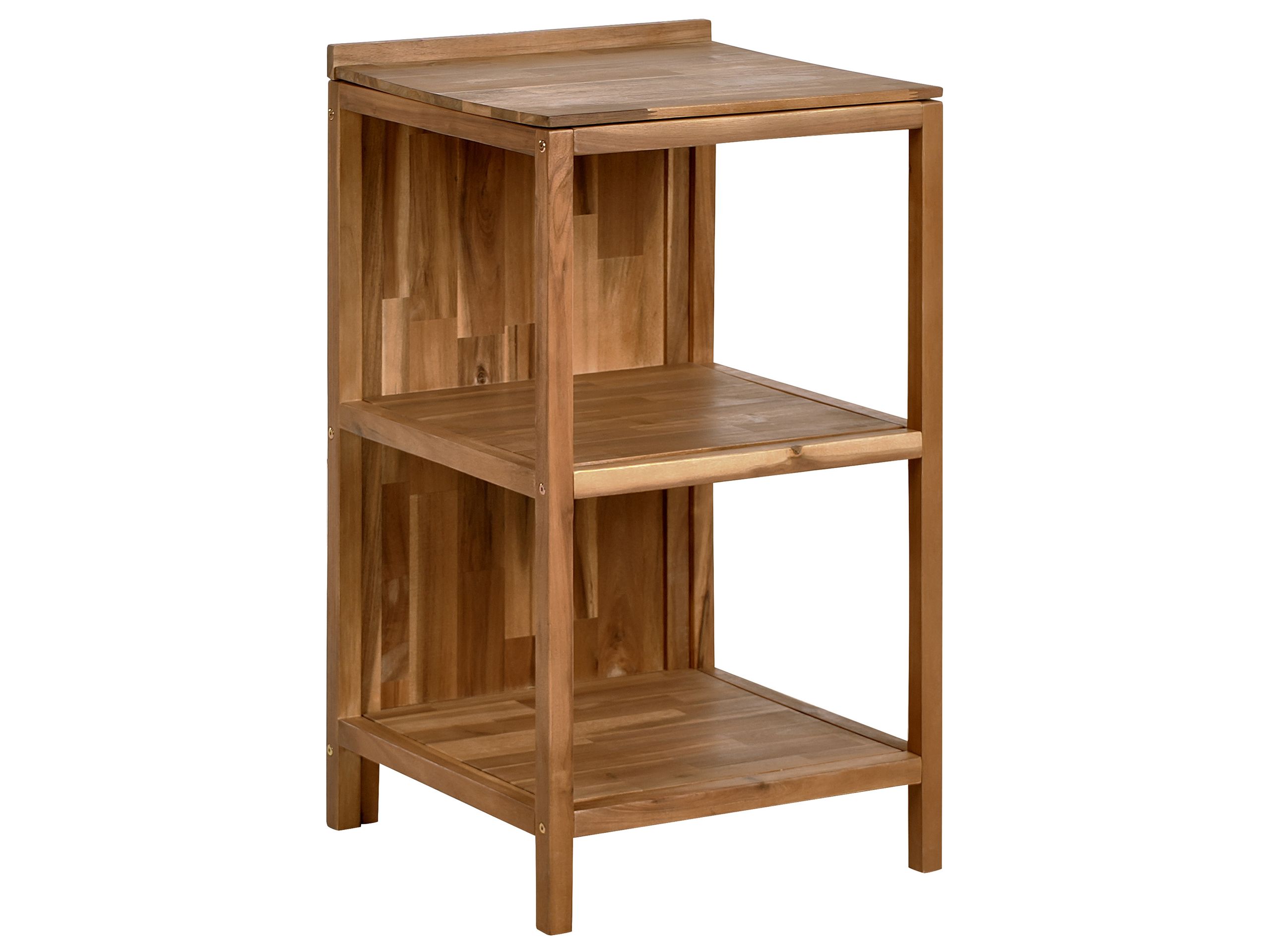 NEVOSA Outdoor Kitchen Island Acacia Wood 50cm Brown