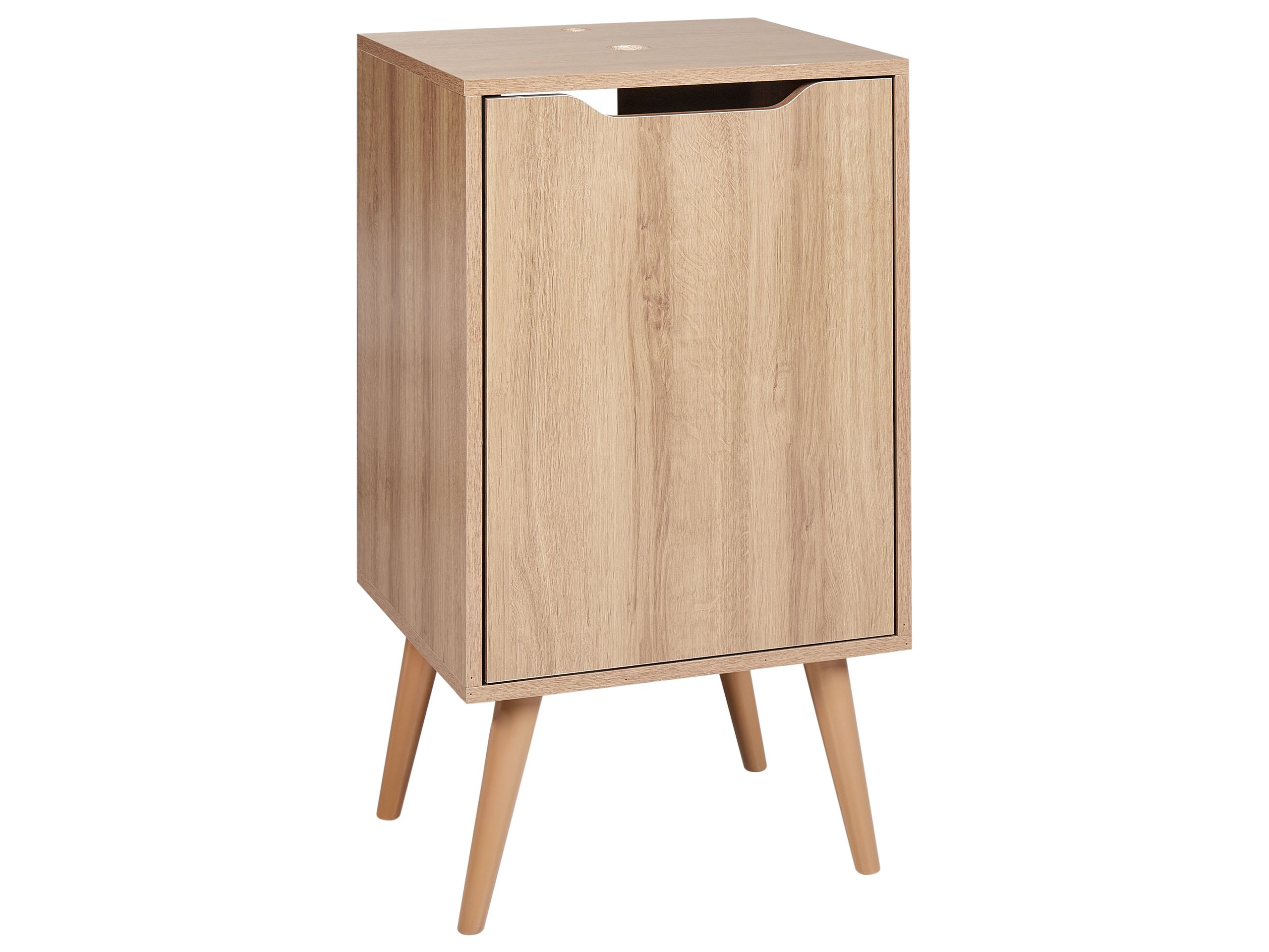 JNNIU Washbasin Cabinet 45 cm Light Brown