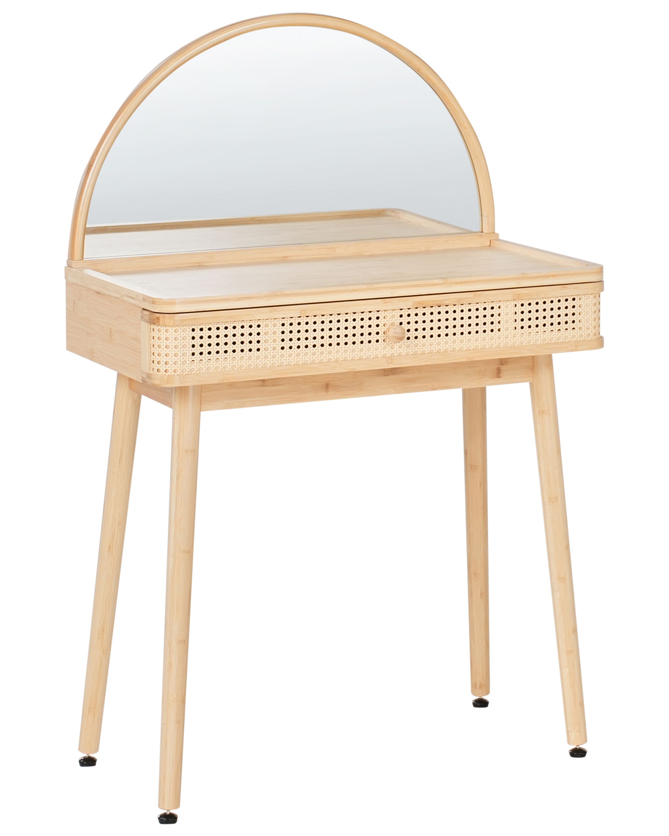 OTTERCOMBE Dressing Table with Mirror - Light Brown